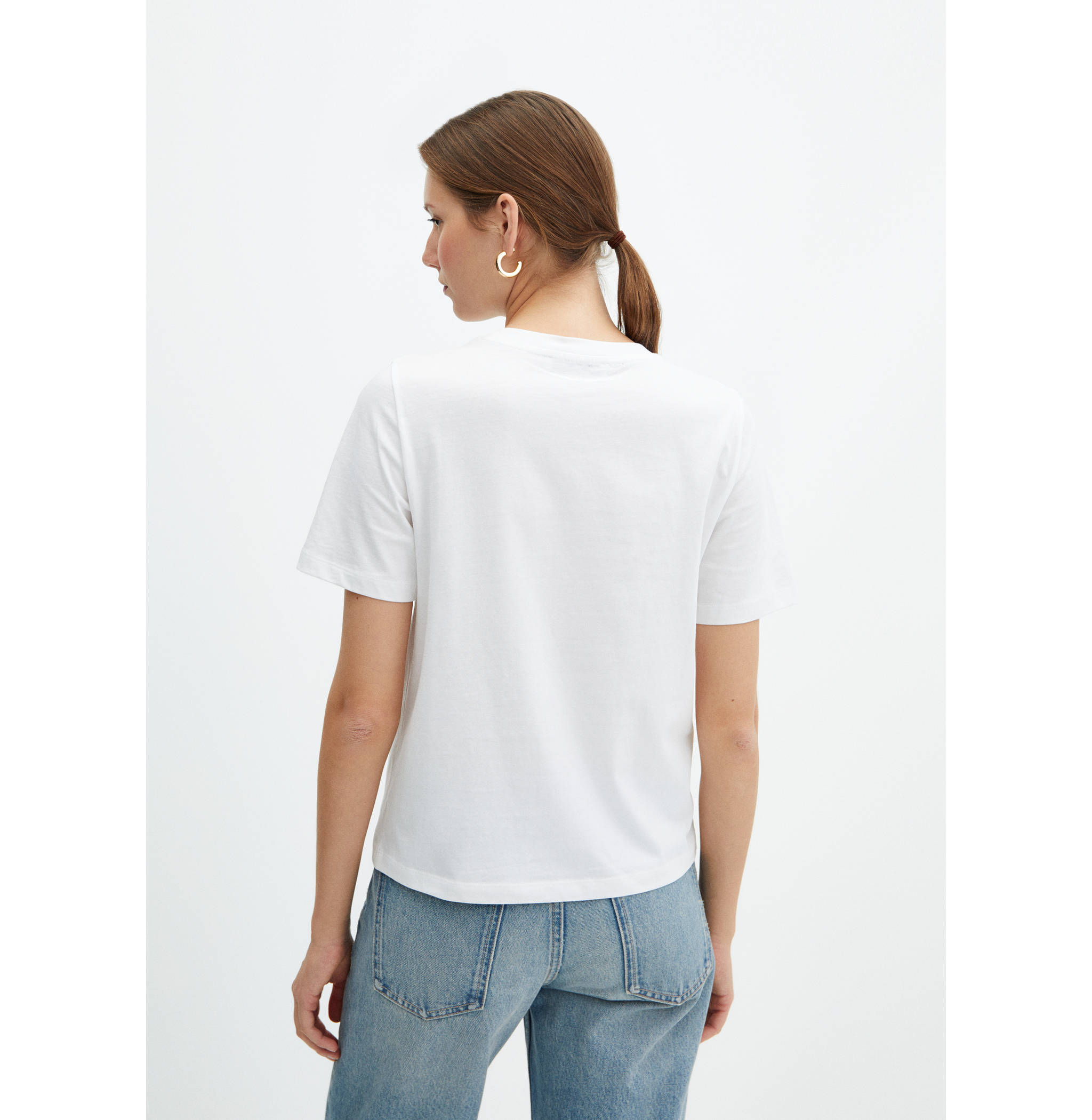 T-shirt poche crochet - Verso de l’article