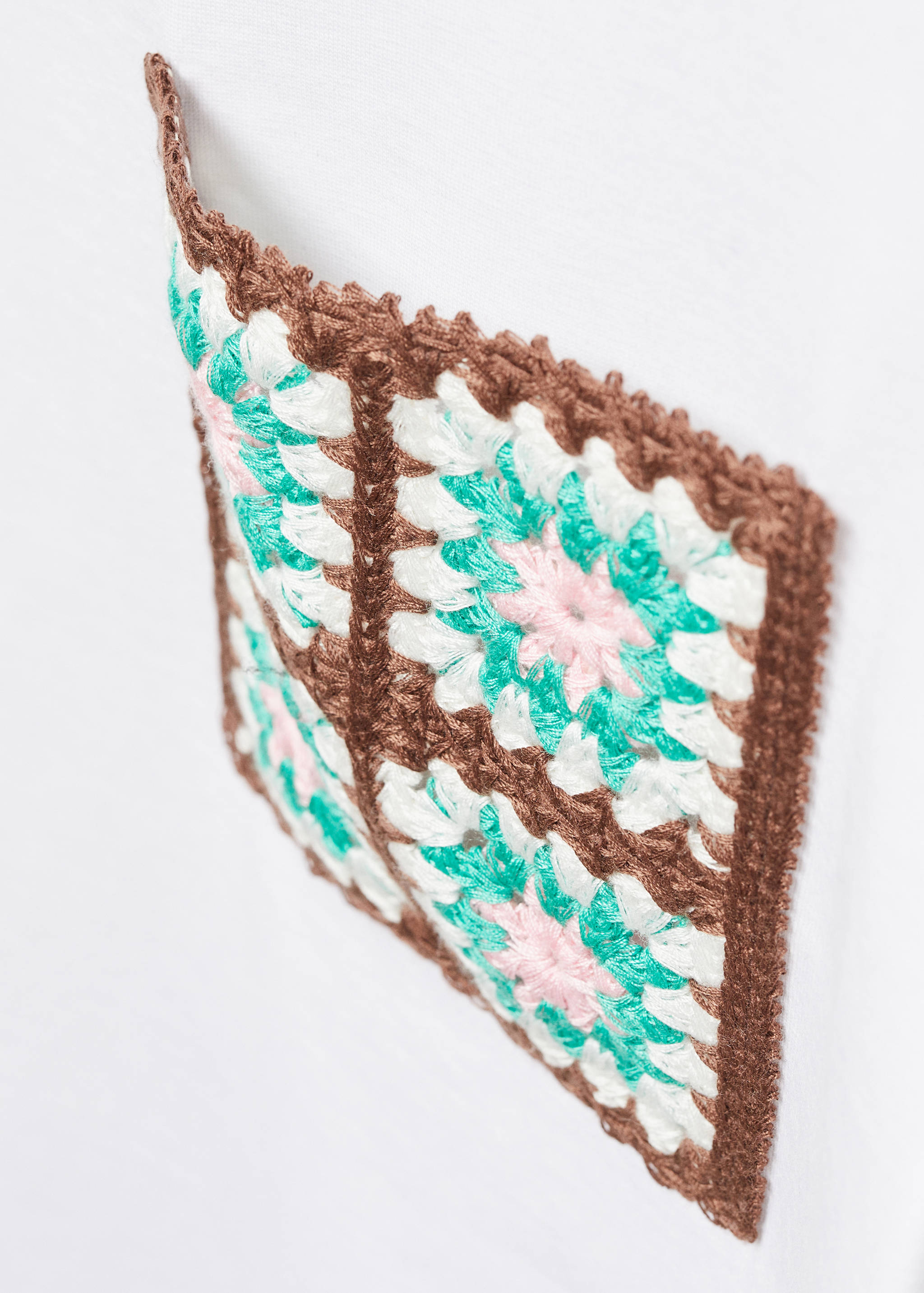 T-shirt poche crochet - Détail de l'article 8