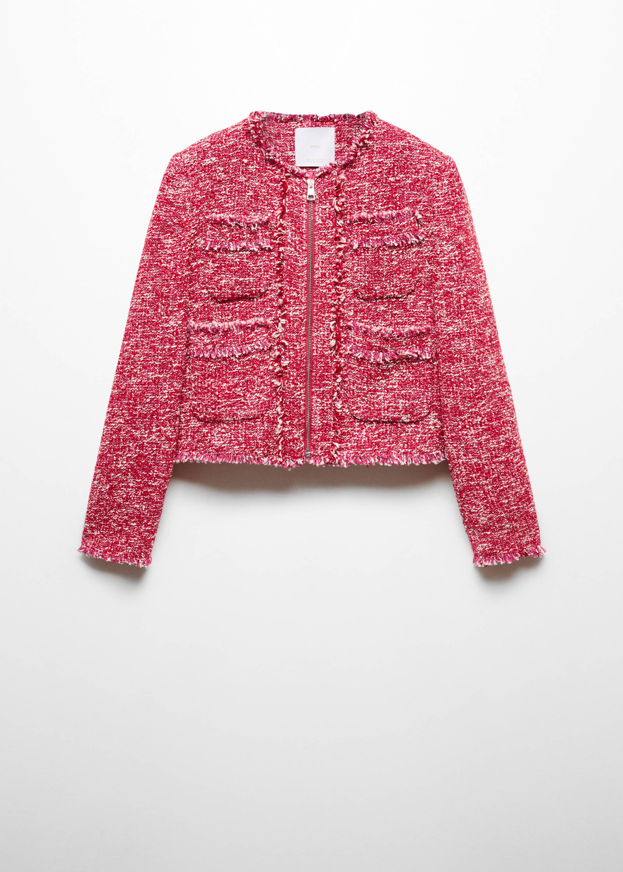 Tweed-Jacke mit Taschen - Artikel ohne Model