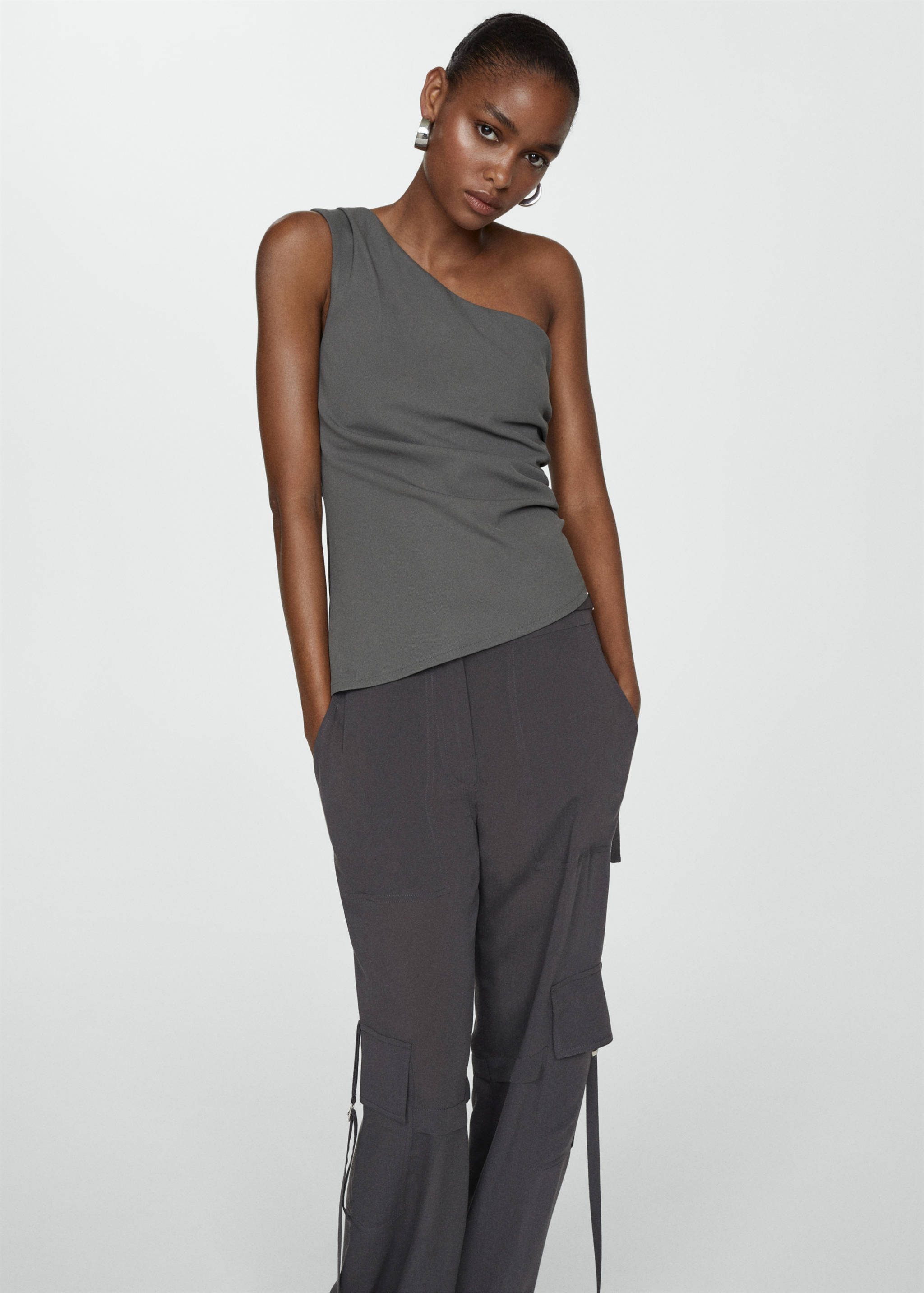 Pantalons cargo detalls metàl·lics - Detall de l'article 1