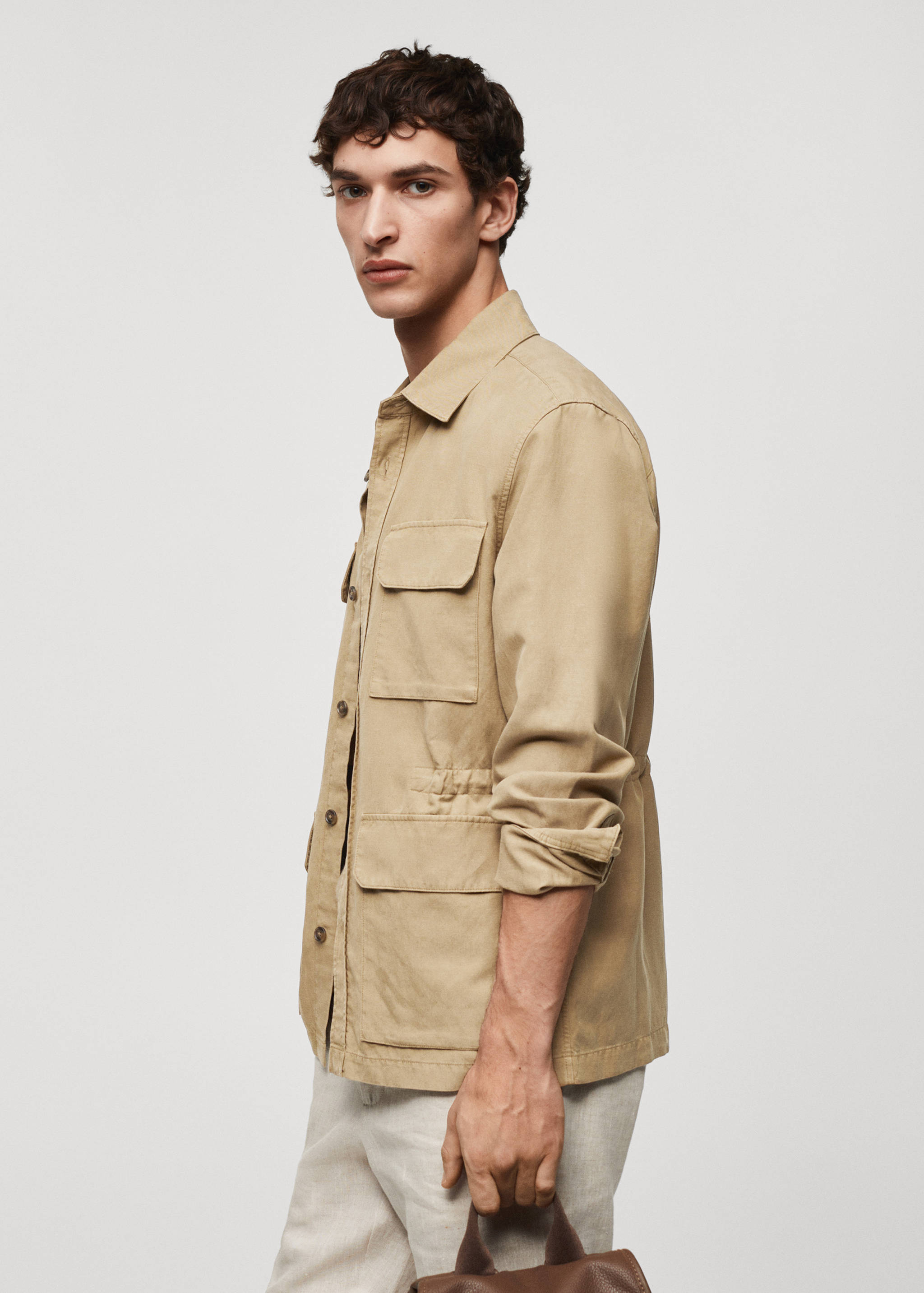 Surchemise lin poches - Détail de l'article 2