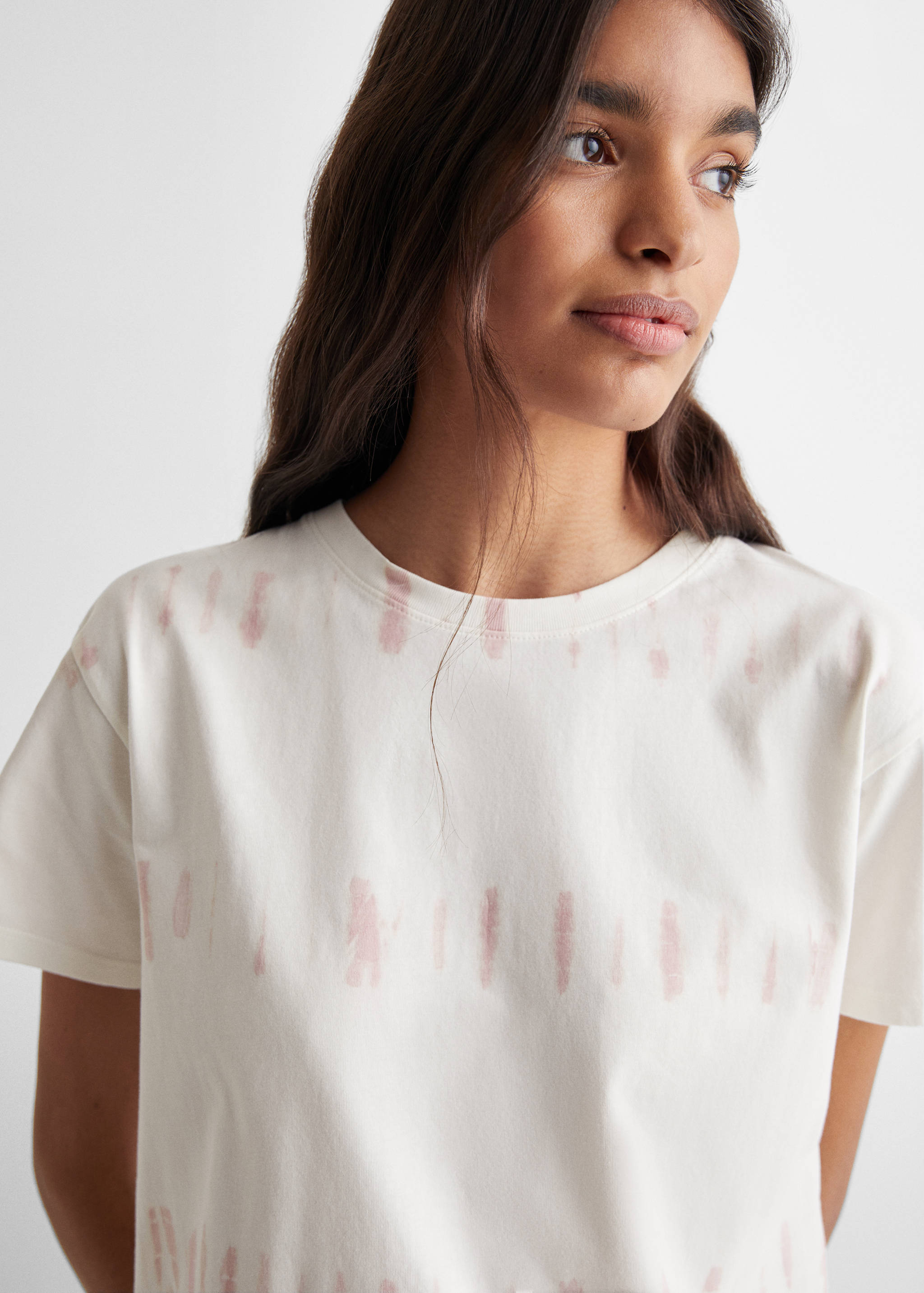 T-shirt manches courtes tie and dye - Détail de l'article 1