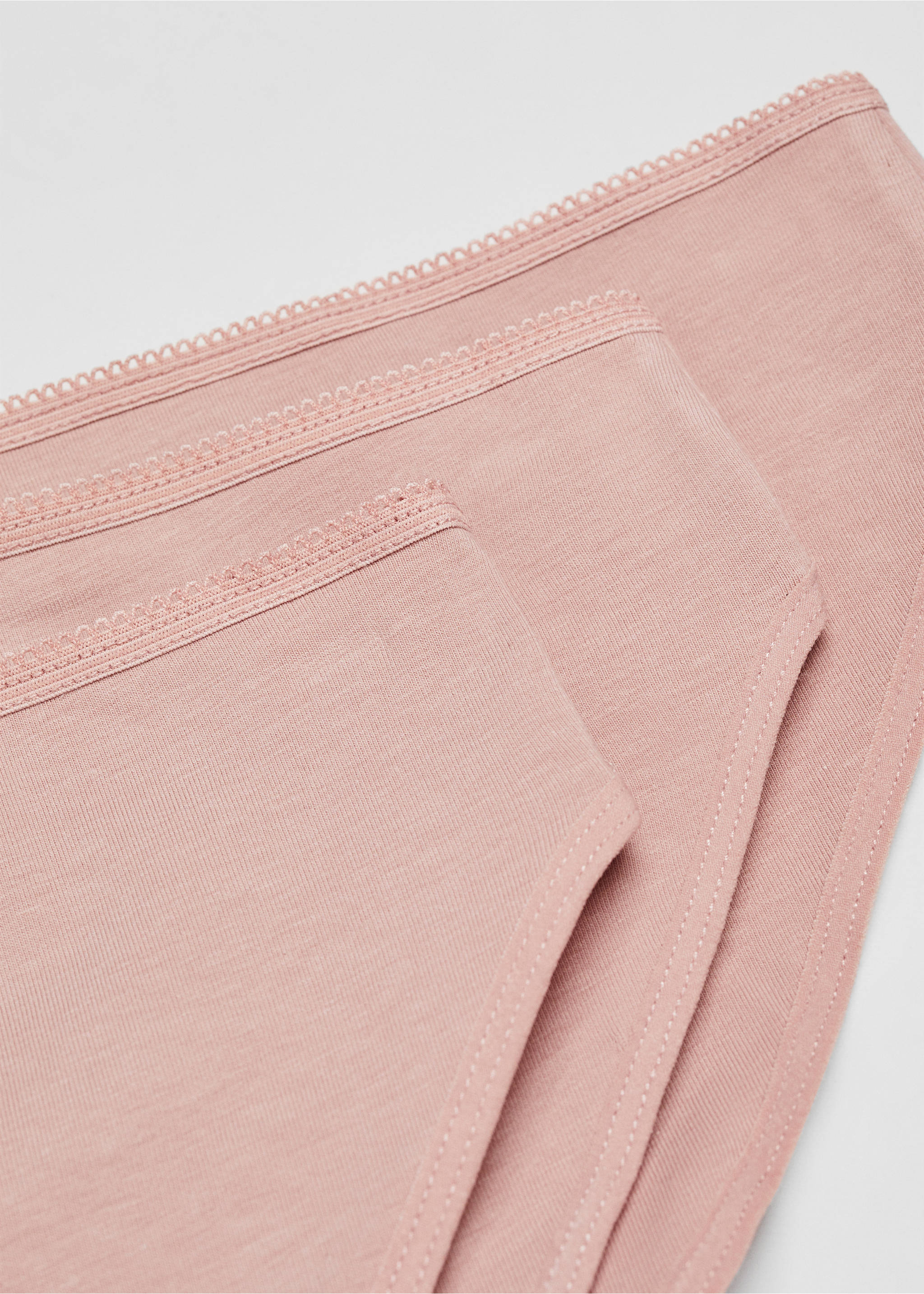 3er-Pack Basic-Slips - Detail des Artikels 0, Nude. Ref: 67016006-00.