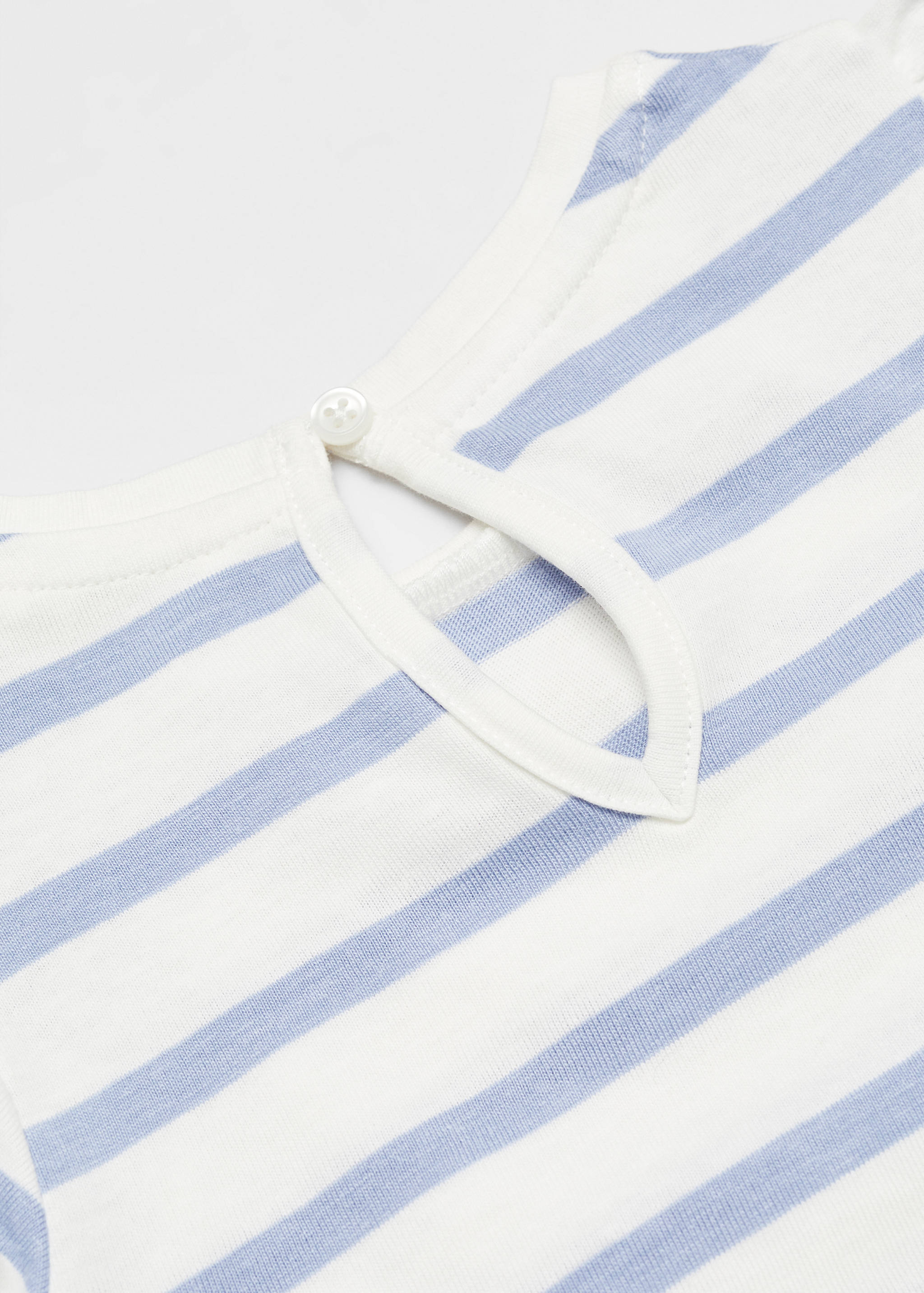 Ruffled striped t-shirt - Details of the article 0