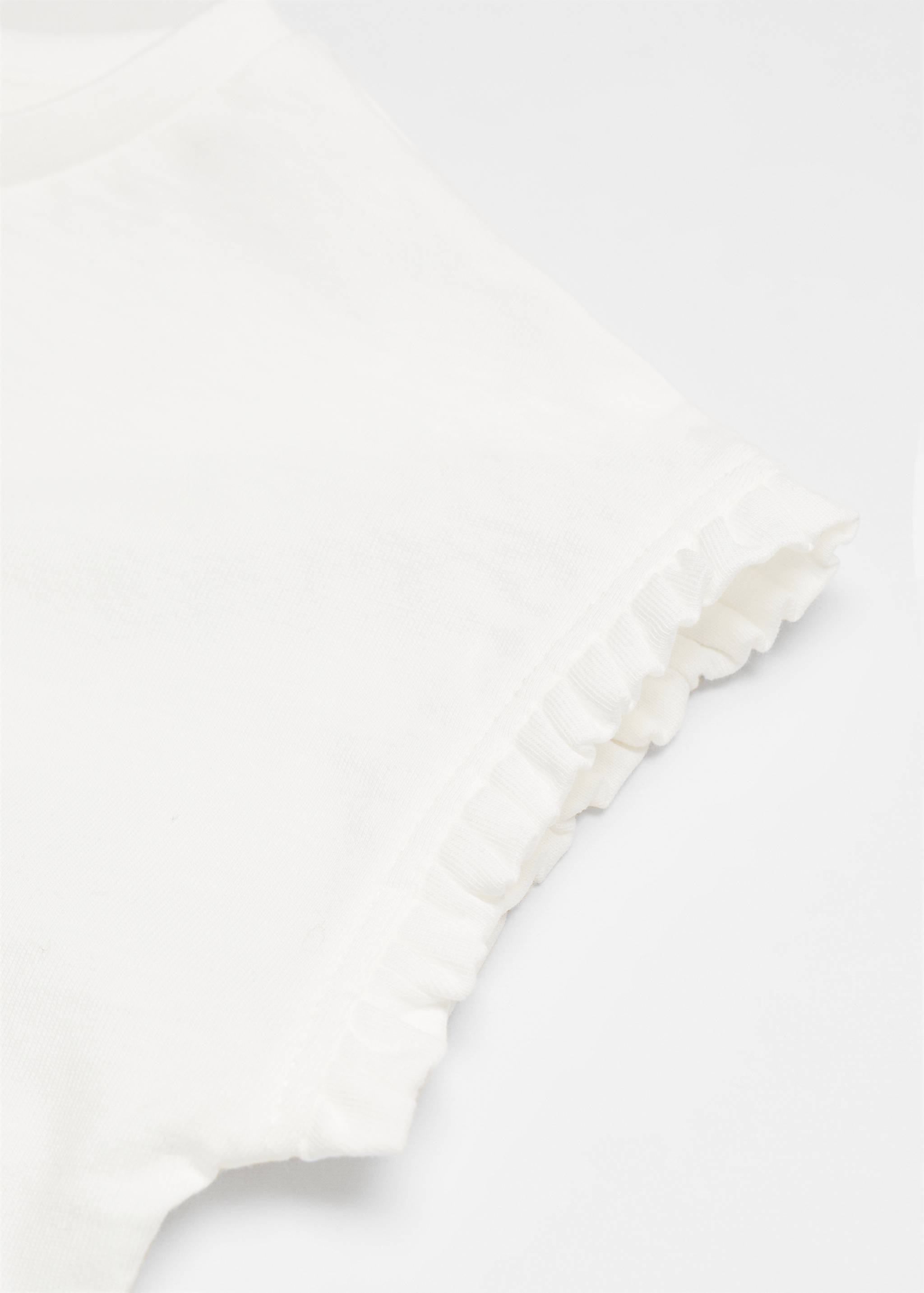 Mönstrad t-shirt med fransar - Detaljer om artikeln 0