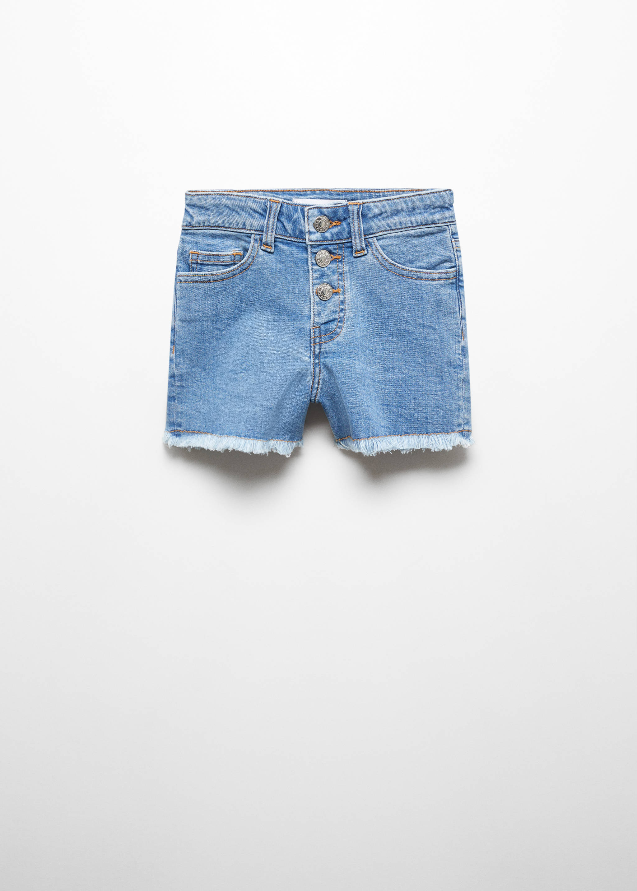 Jeans-Shorts mit Knöpfen - Artikel ohne Model