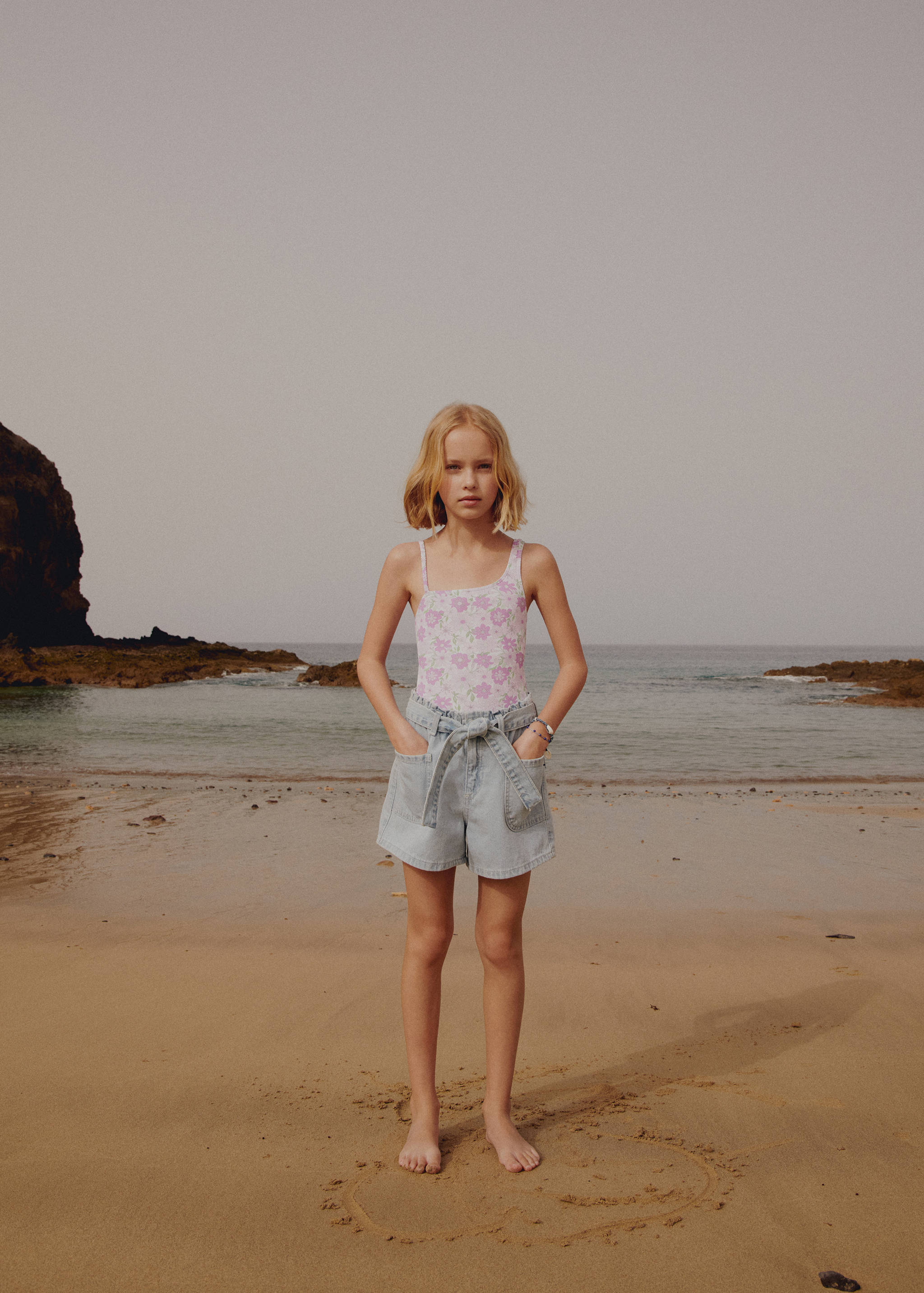 Floral print swimsuit - Details of the article 5