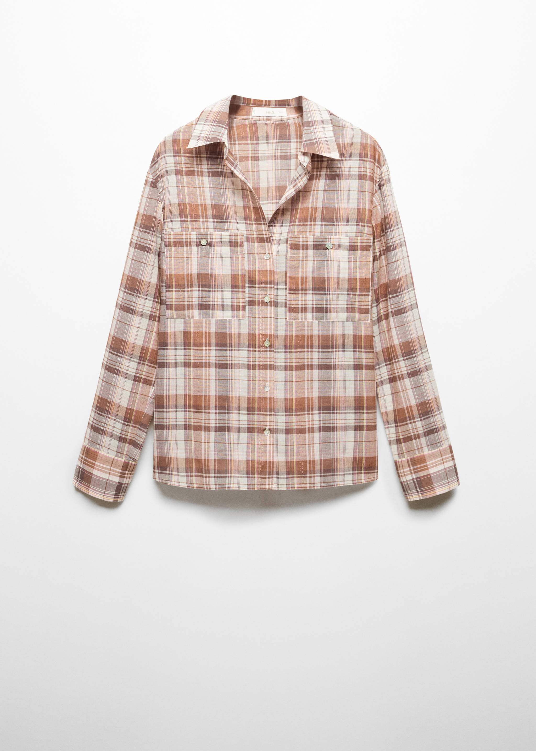 Camisa quadrados bolsos - Artigo sem modelo