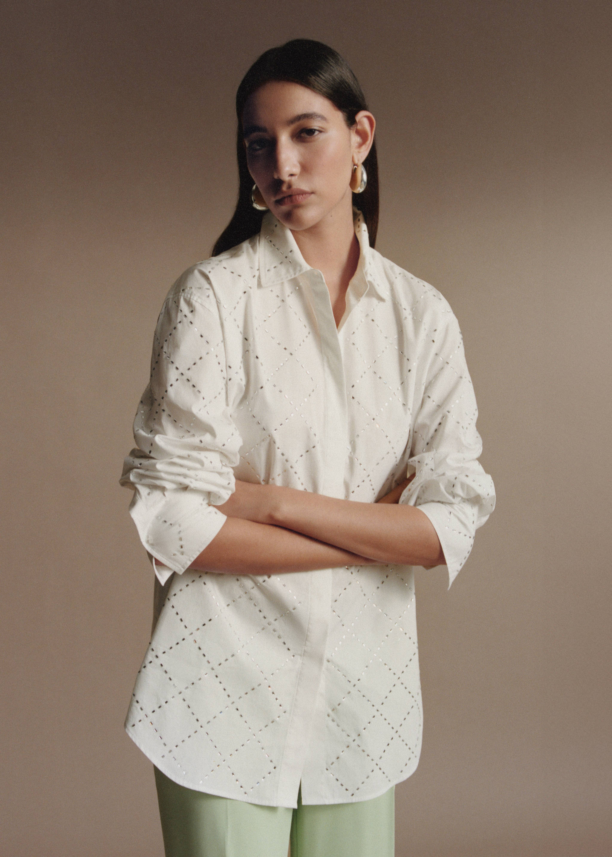 Chemise coton strass - Détail de l'article 6