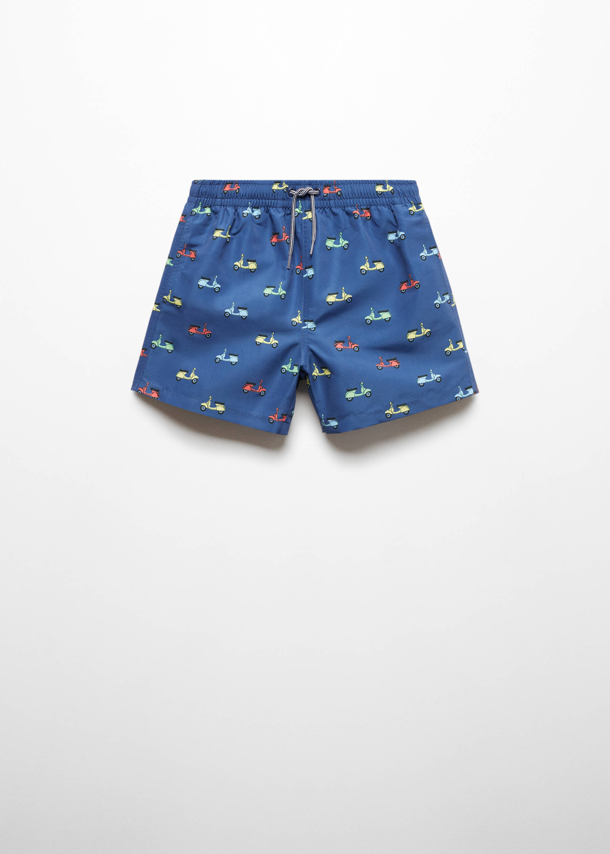 Scooter print swimming trunk - Article without model