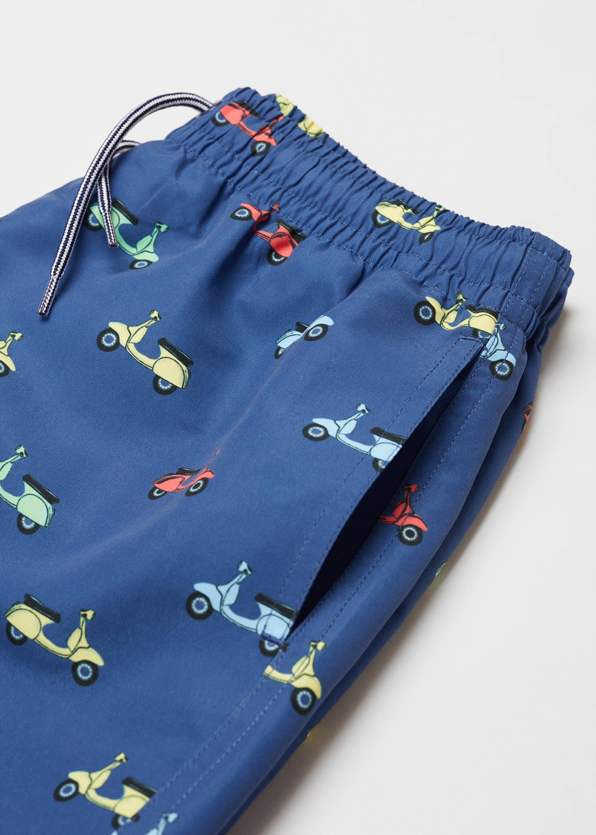 Scooter print swimming trunk - Details of the article 8