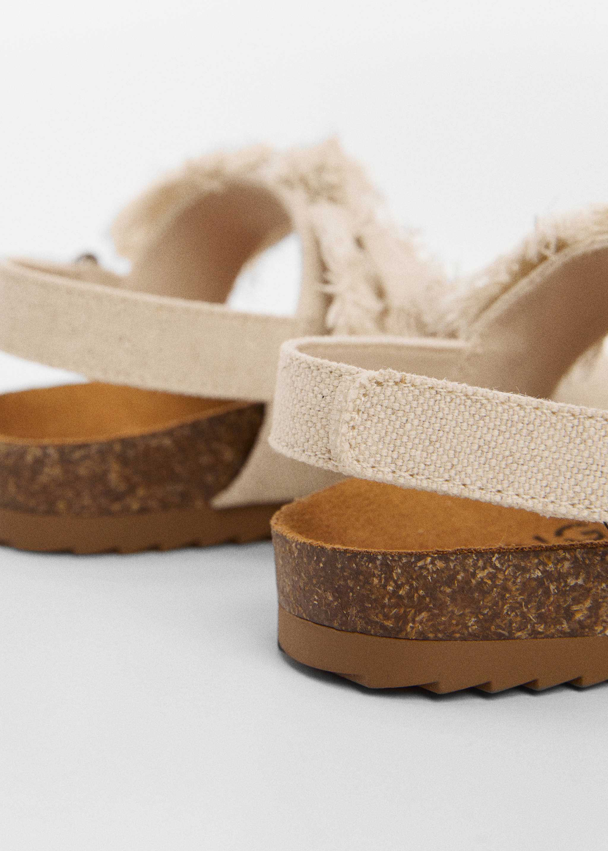 Strap sandals with bow - Details of the article 1