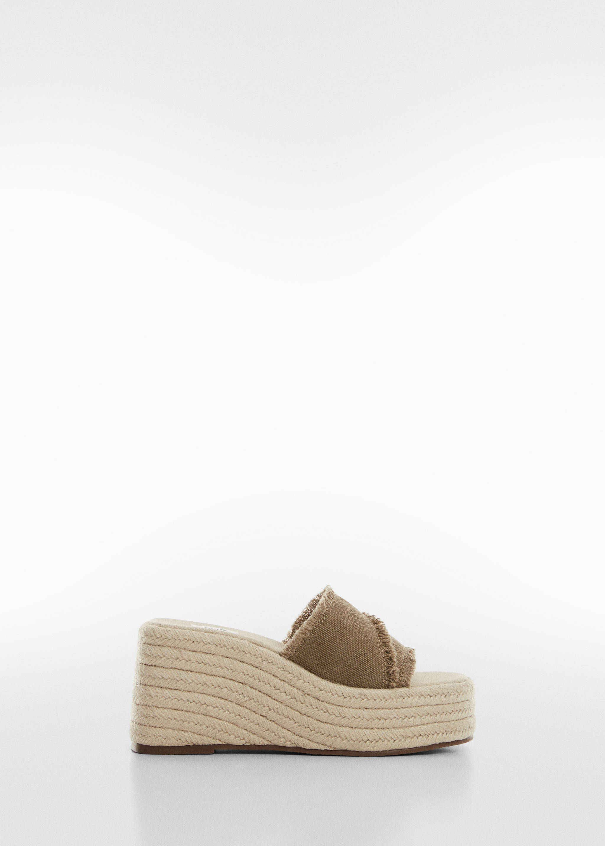 Esparto platform sandals - Article without model