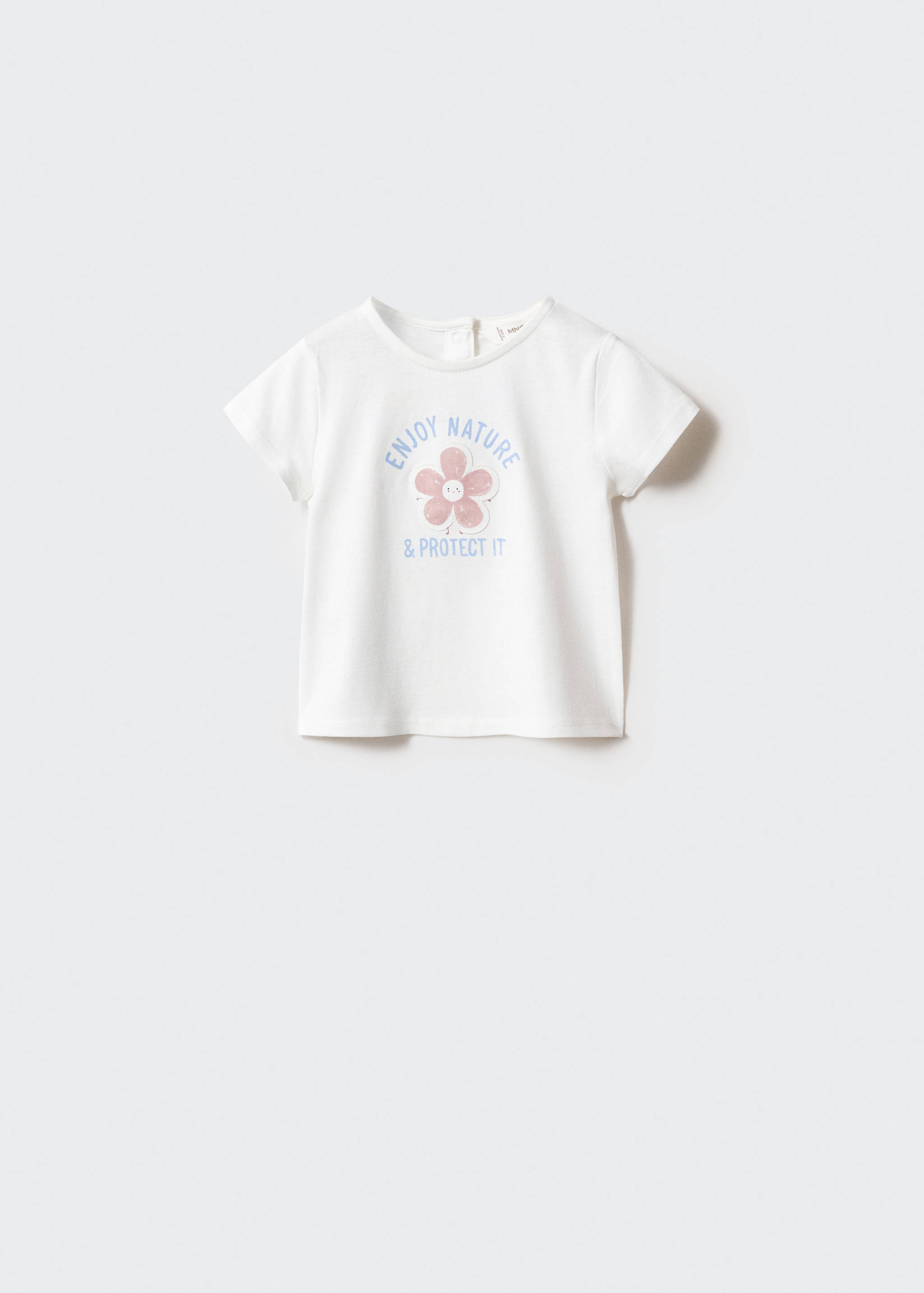 Samarreta barreja cotó estampada - Article sense model