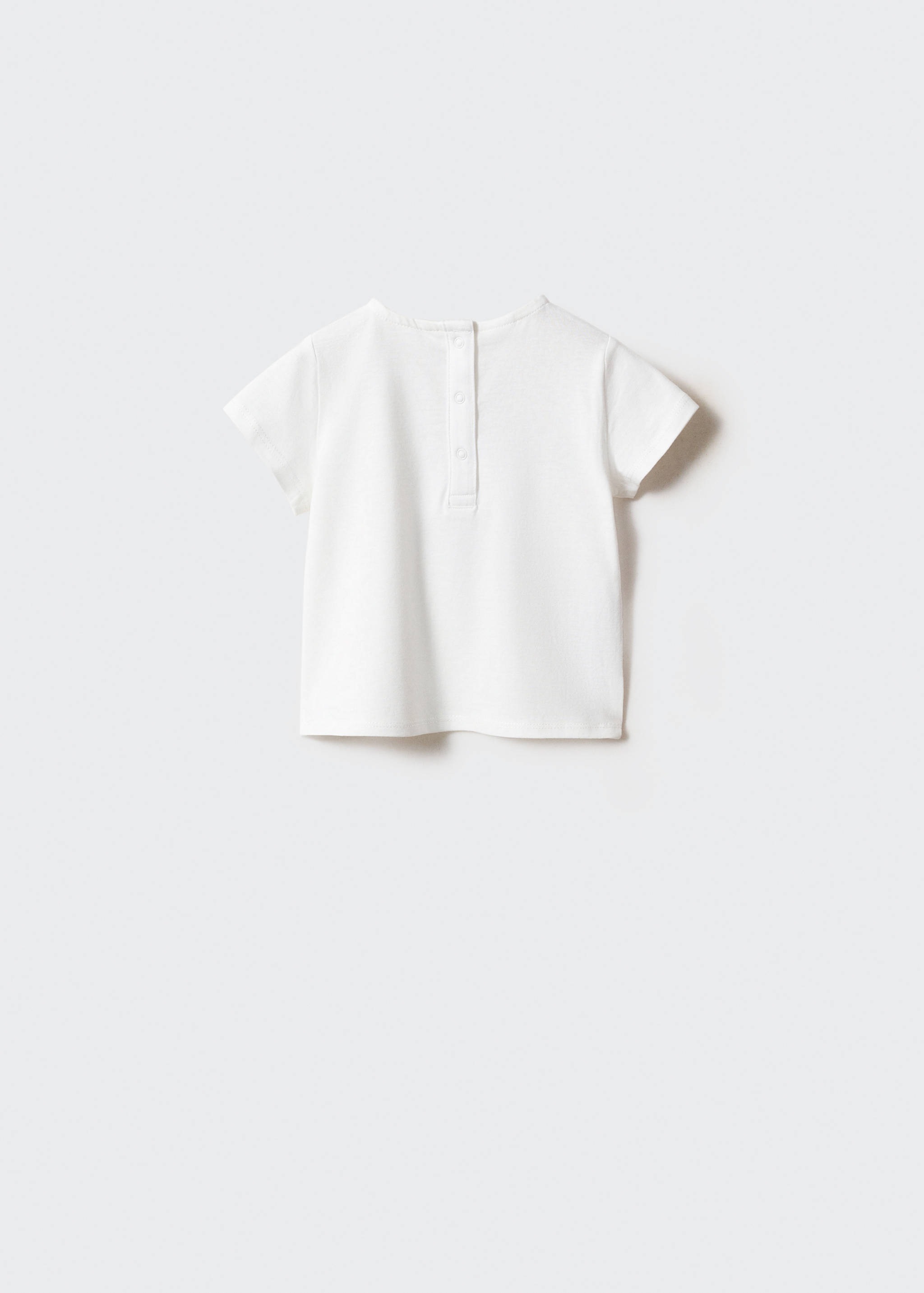 Samarreta barreja cotó estampada - Revers de l'article