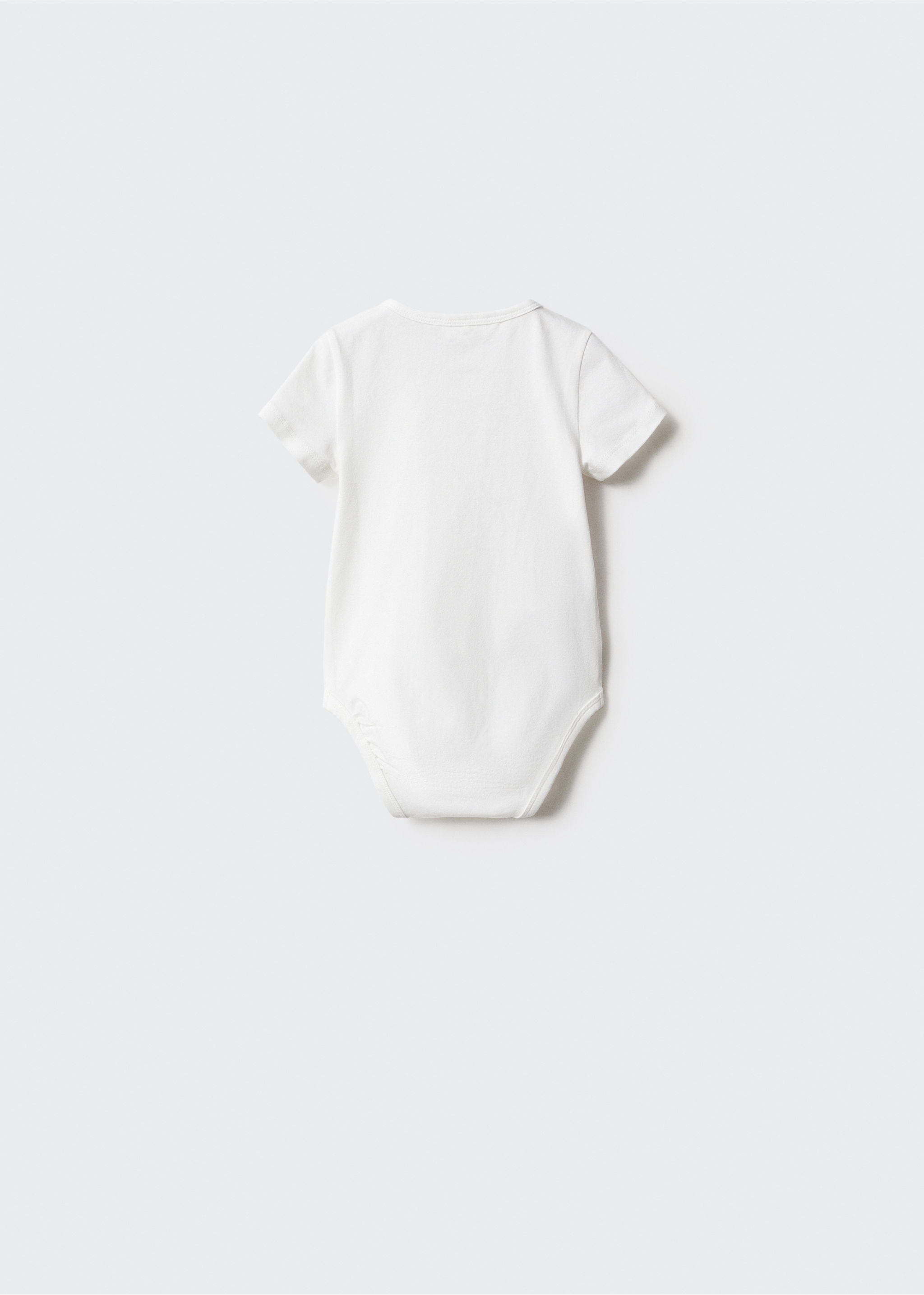Body coton boutons - Verso de l’article