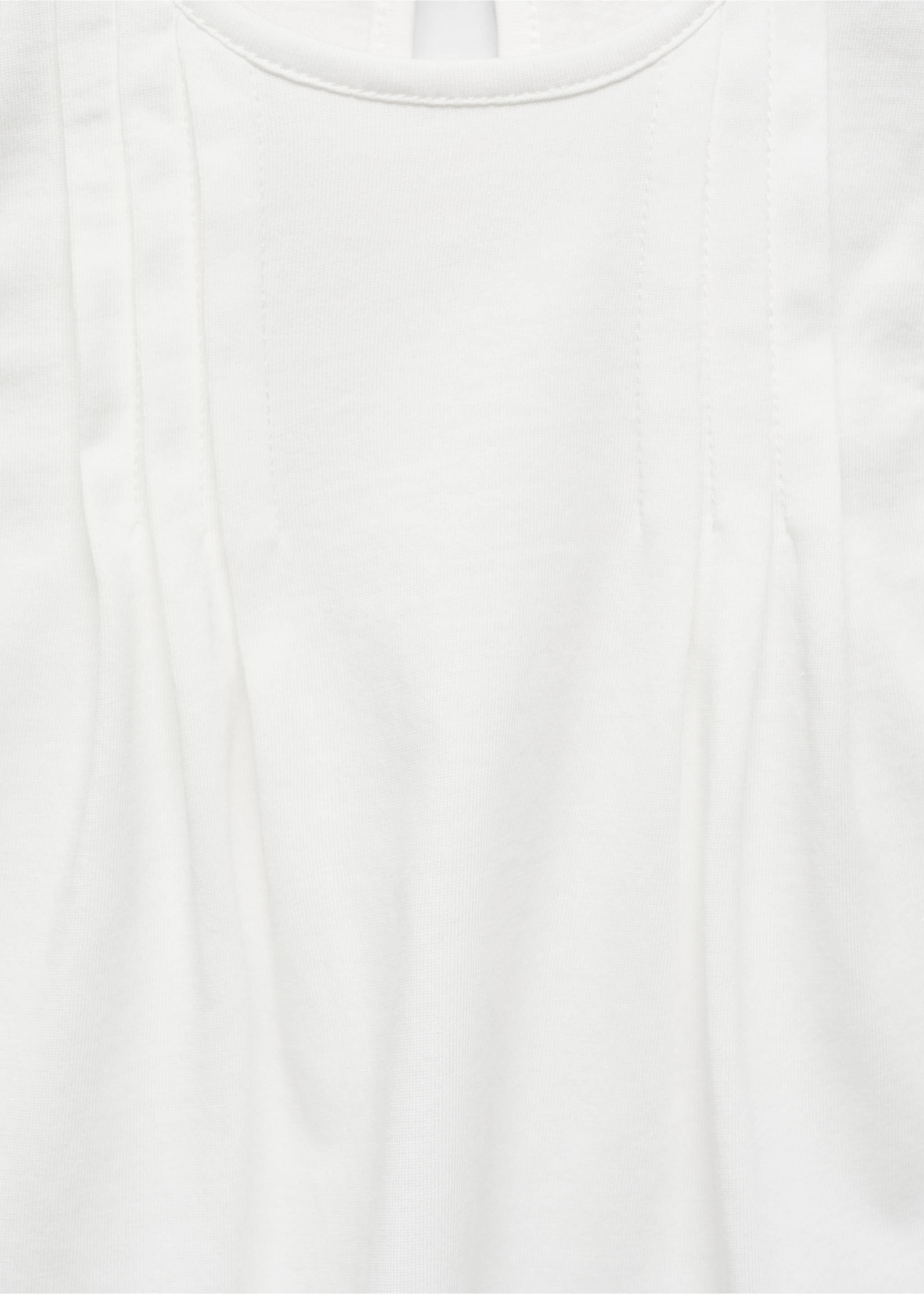 Kurzer Print-Pyjama - Detail des Artikels 0, Cremeweiß. Ref: 67016339-00.