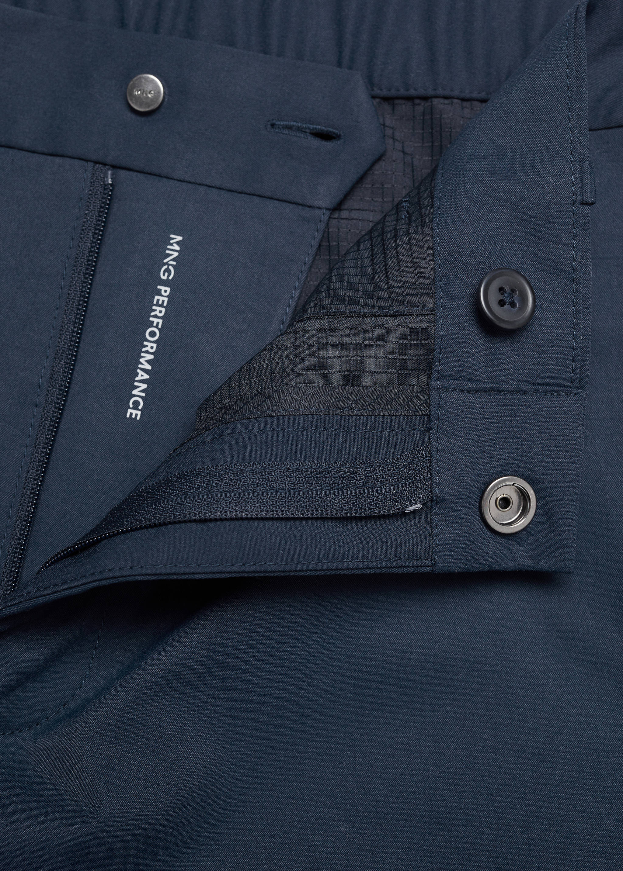 Technikai szövet slim fit nadrág - A termék adatai 8