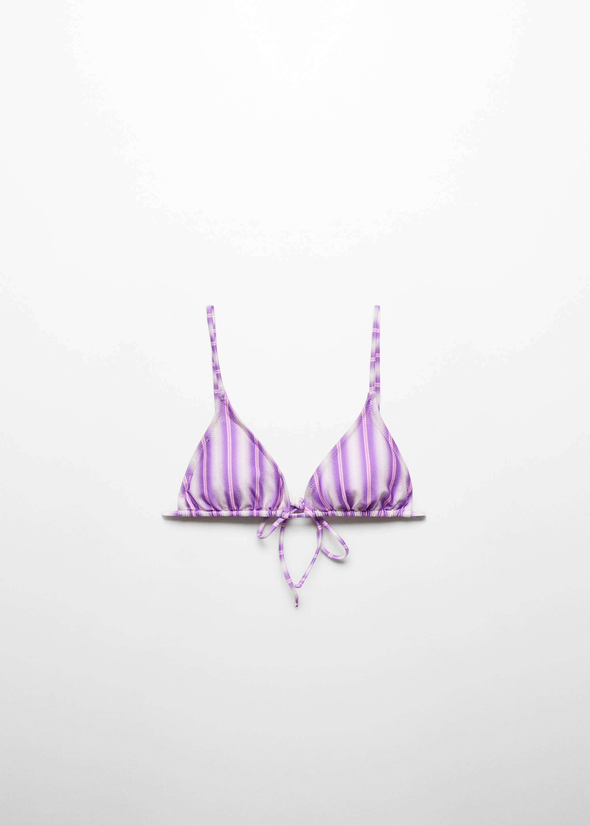 Bikinová podprsenka s proužky - Zboží bez modelu