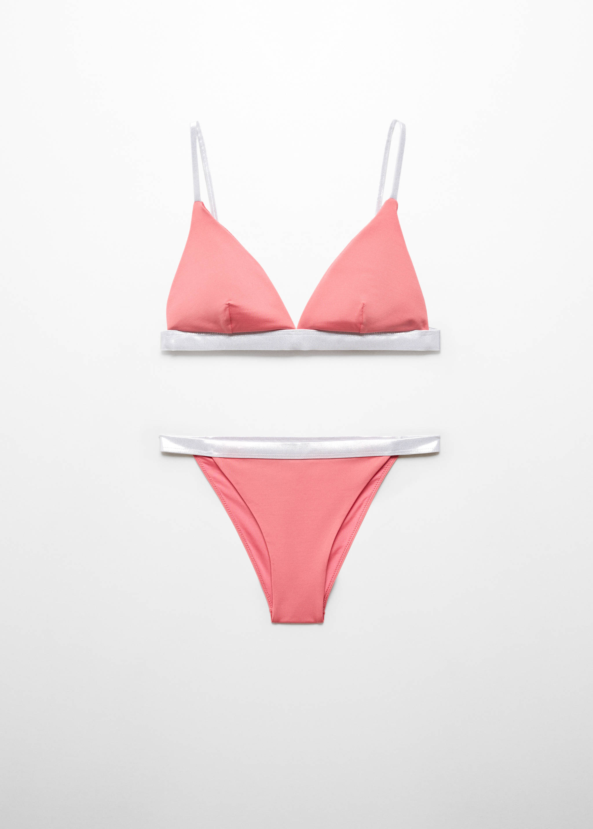 Bikini mit metallisiertem Detail - Artikel ohne Model