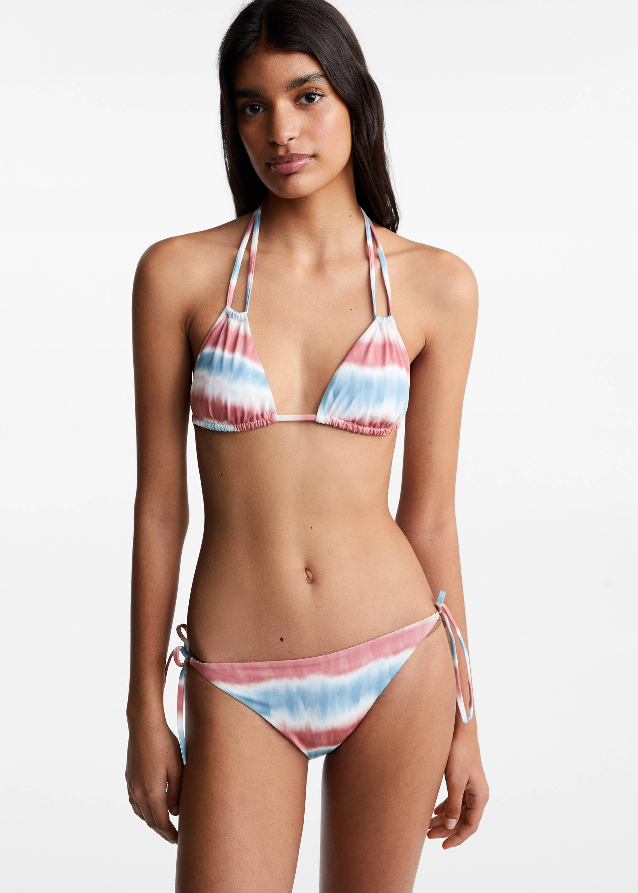 Tie-Dye-Bikini - Mittlere Ansicht