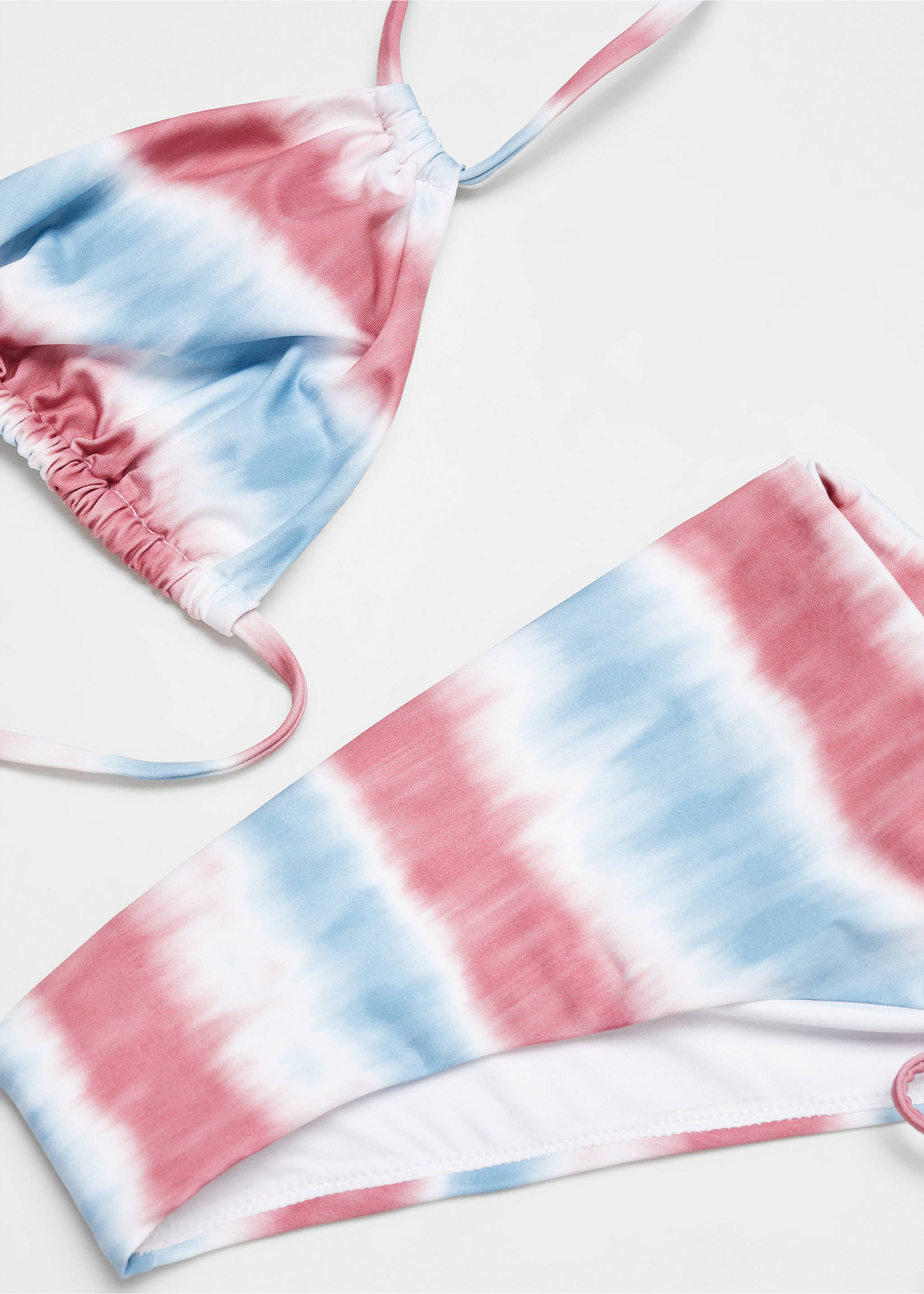 Tie-Dye-Bikini - Detail des Artikels 8, Wassergrün. Ref: 67016753-00.