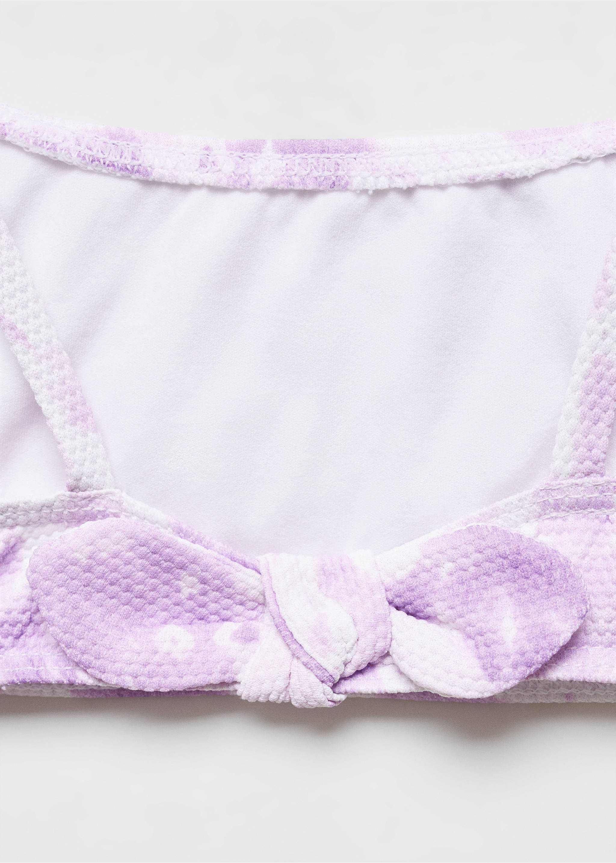 Mintás bikini - A termék adatai 8, Világos/Pasztell lila. Ref: 67016754-00.