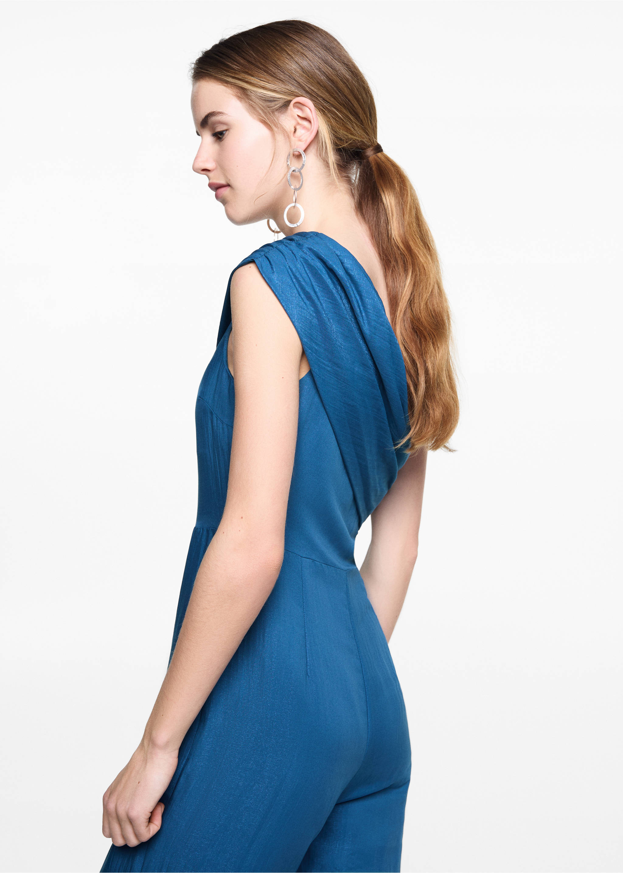 Mono largo asimétrico - Detalle del artículo 2, Azul. Ref: 67016755-00.