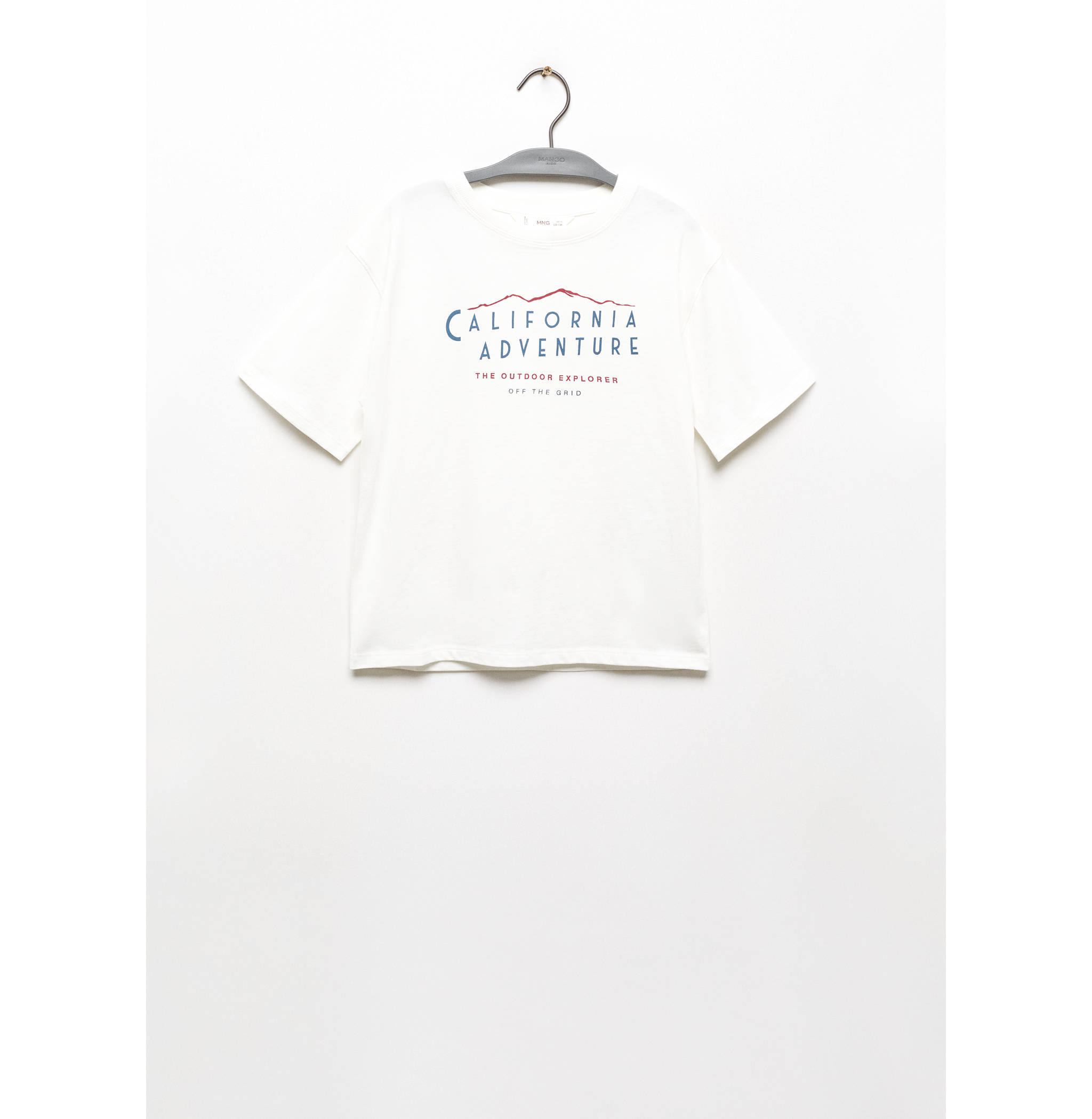 Printed message T-shirt - Article without model