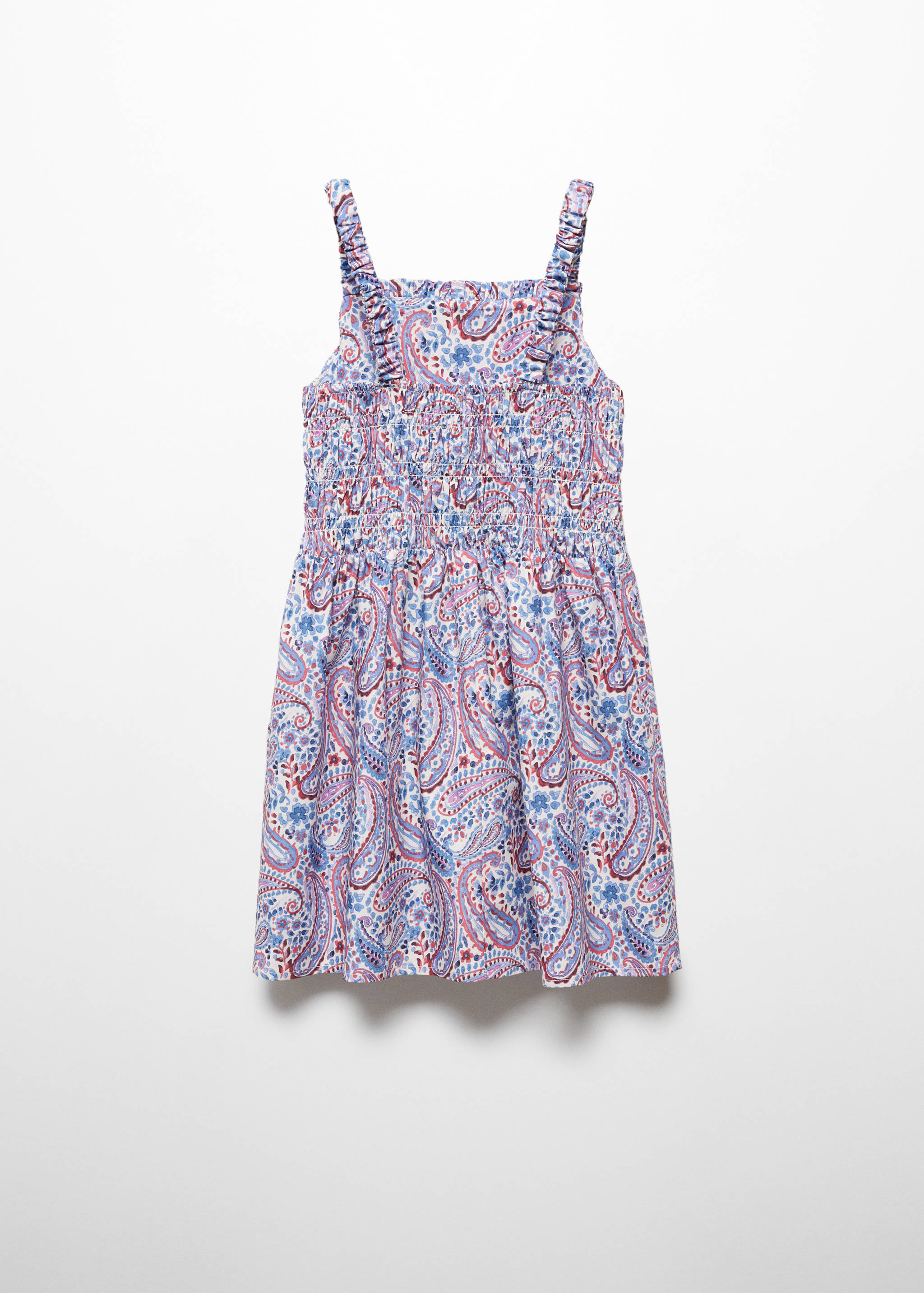 Kleid mit Paisley-Muster - Rückseite des Artikels