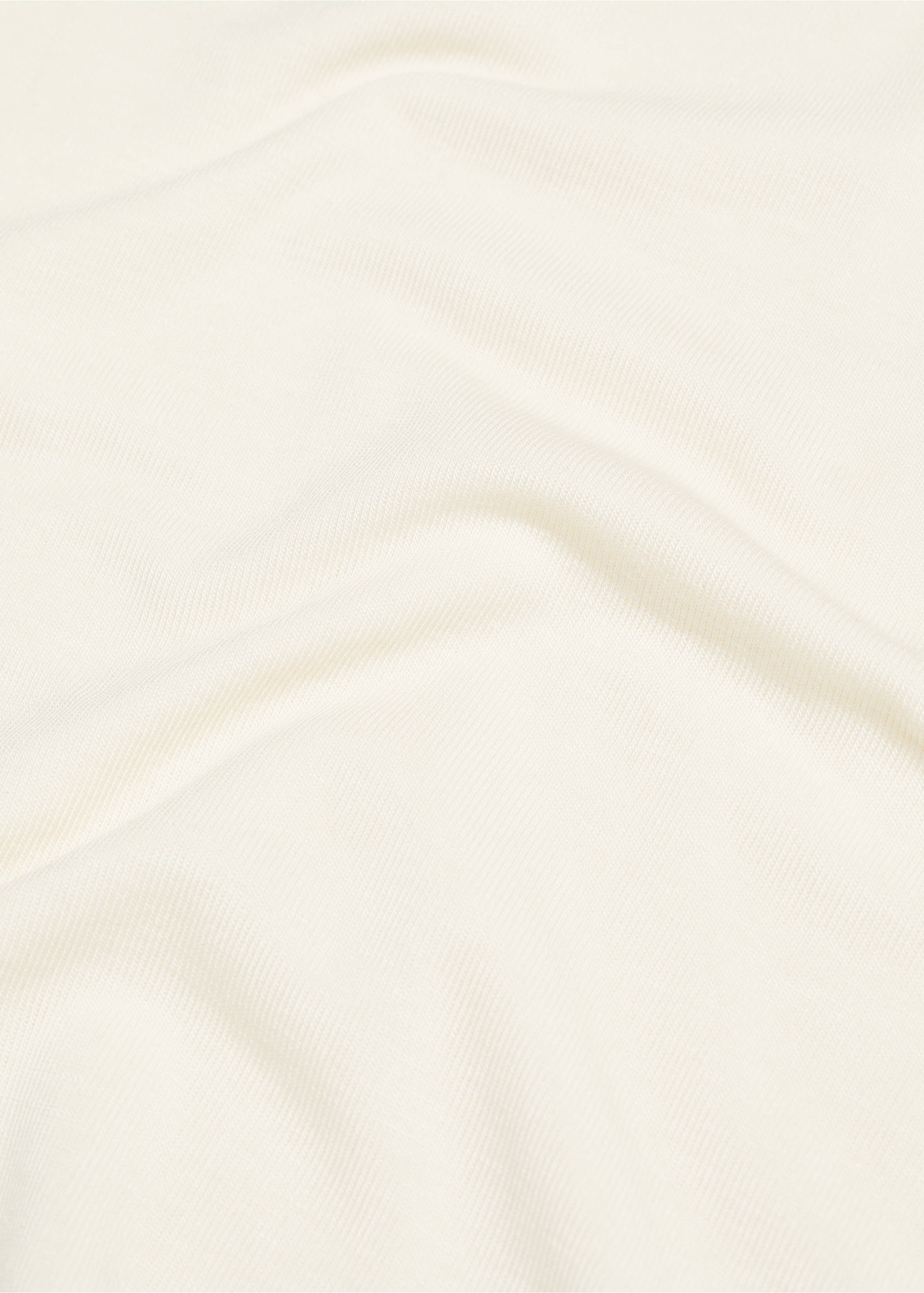 Strick-Trägertop - Detail des Artikels 8, Ecru. Ref: 67017137-00.