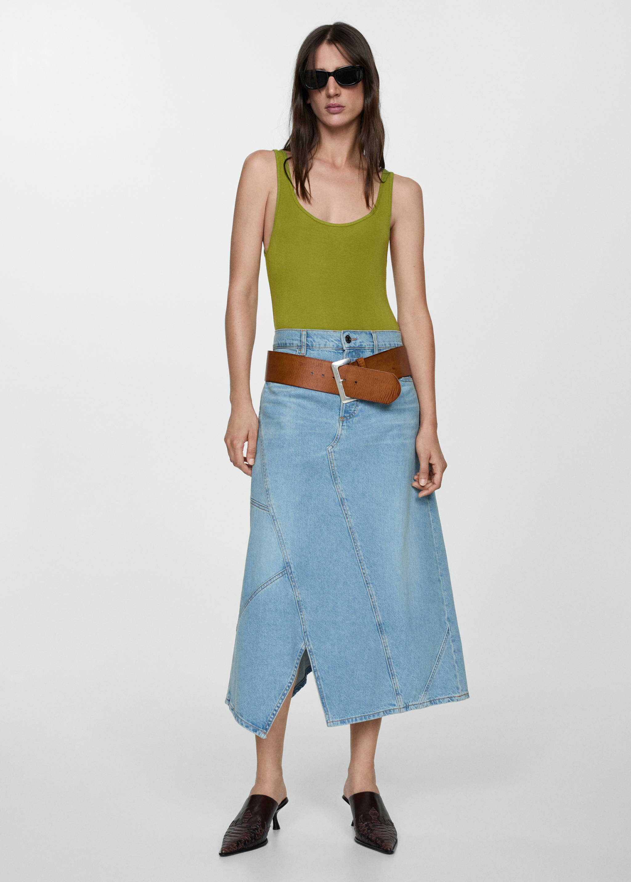 Strick-Trägertop - Allgemeine Ansicht