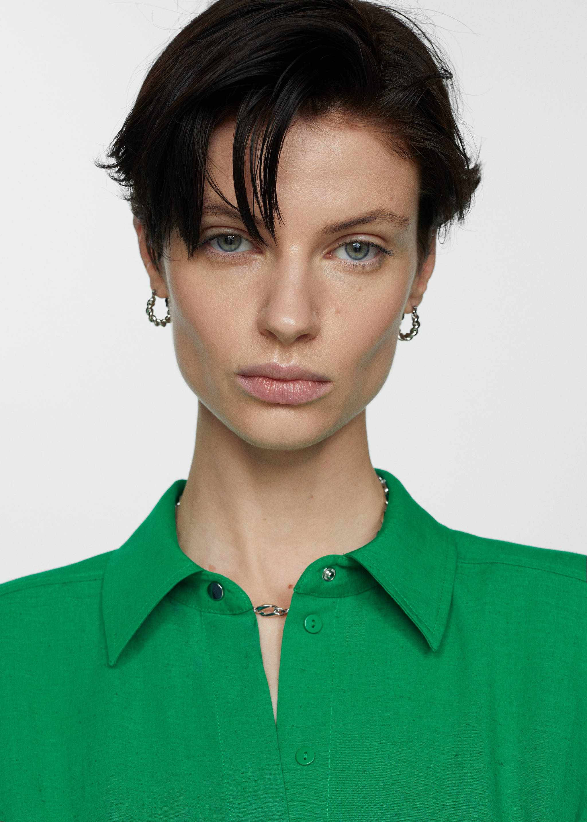 Jumpsuit skärp pressveck - Detaljer om artikeln 1