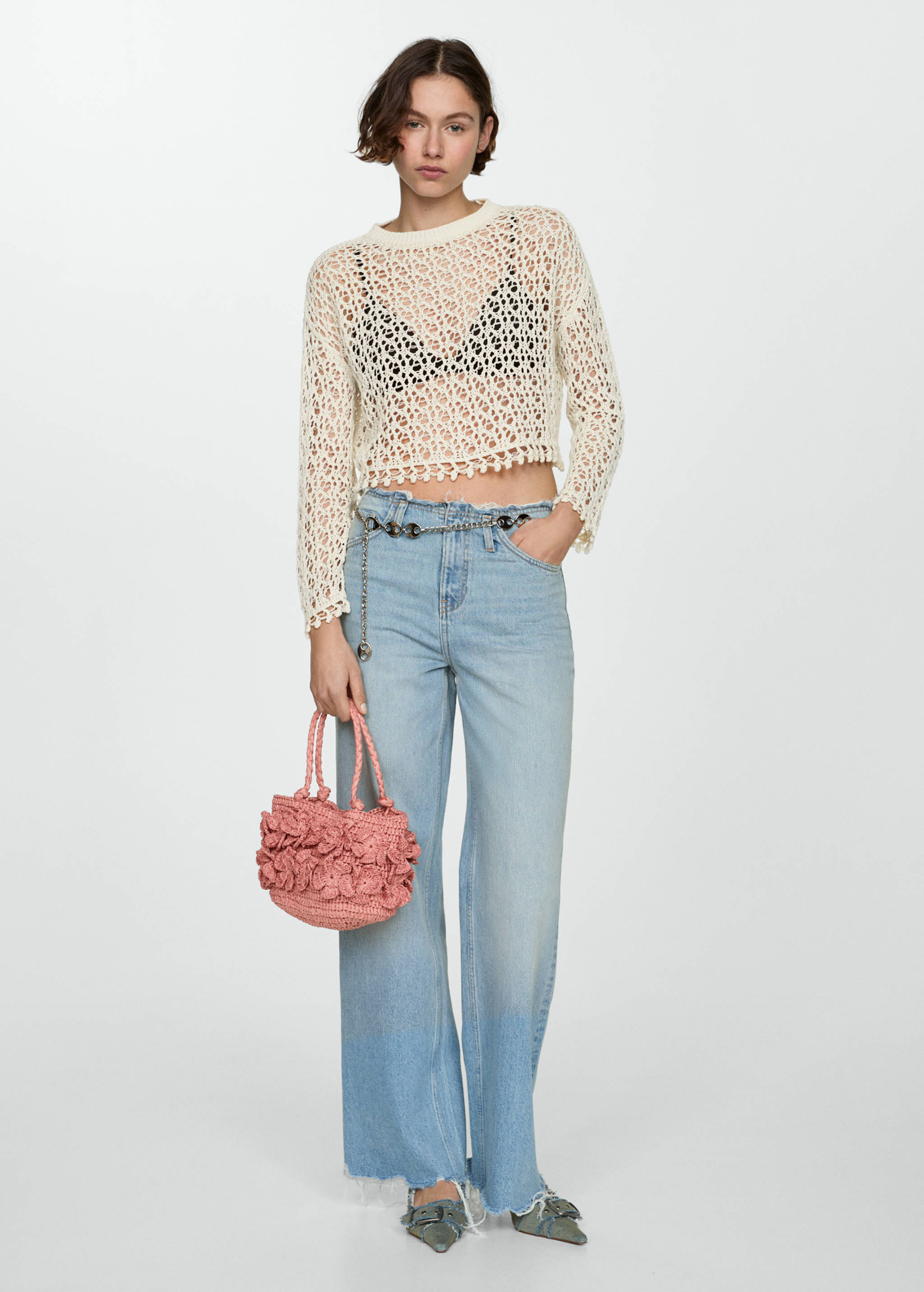 Jersey crochet algodón - Detalle del artículo 2