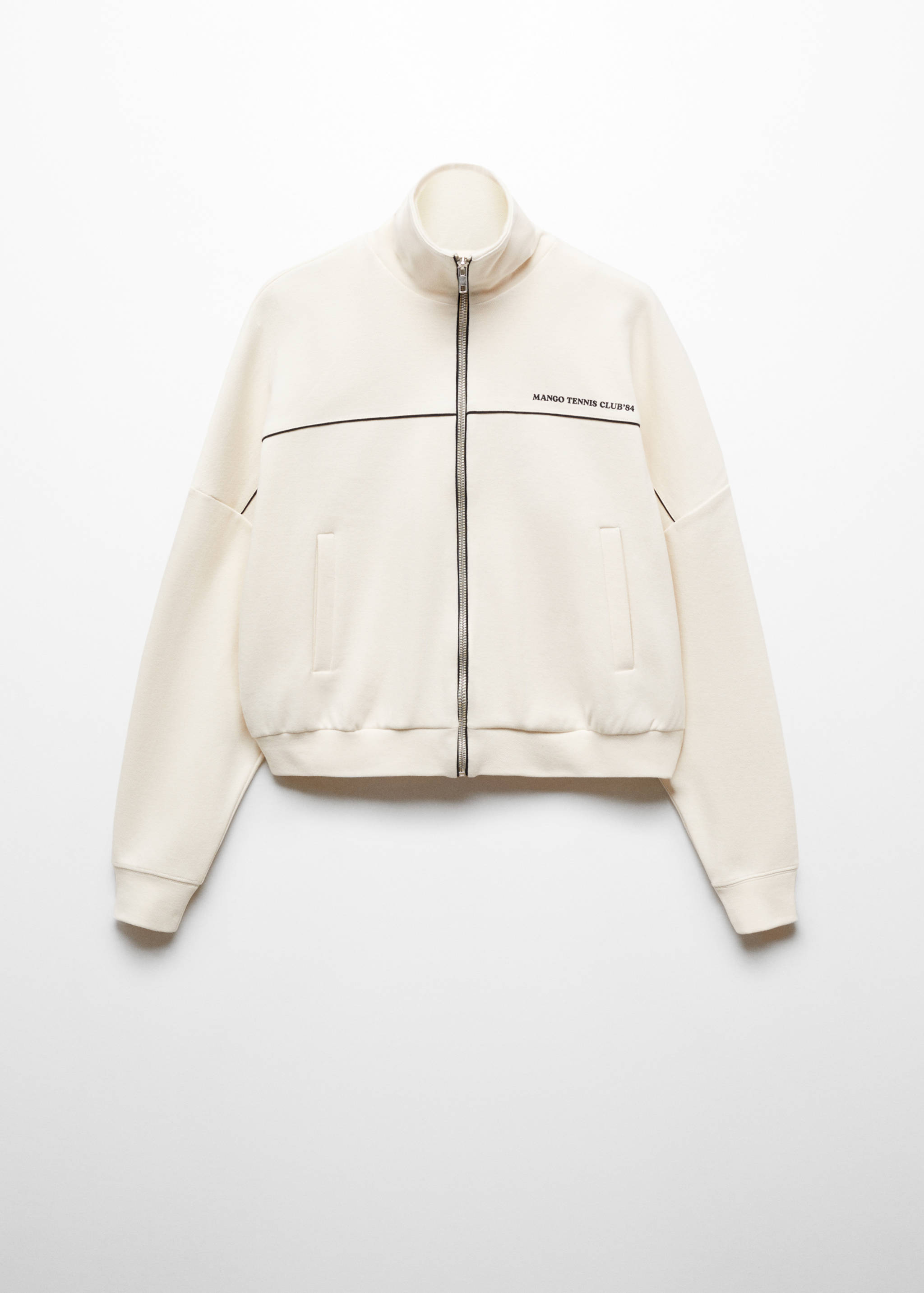 Zip-up sweatshirt - Article without model