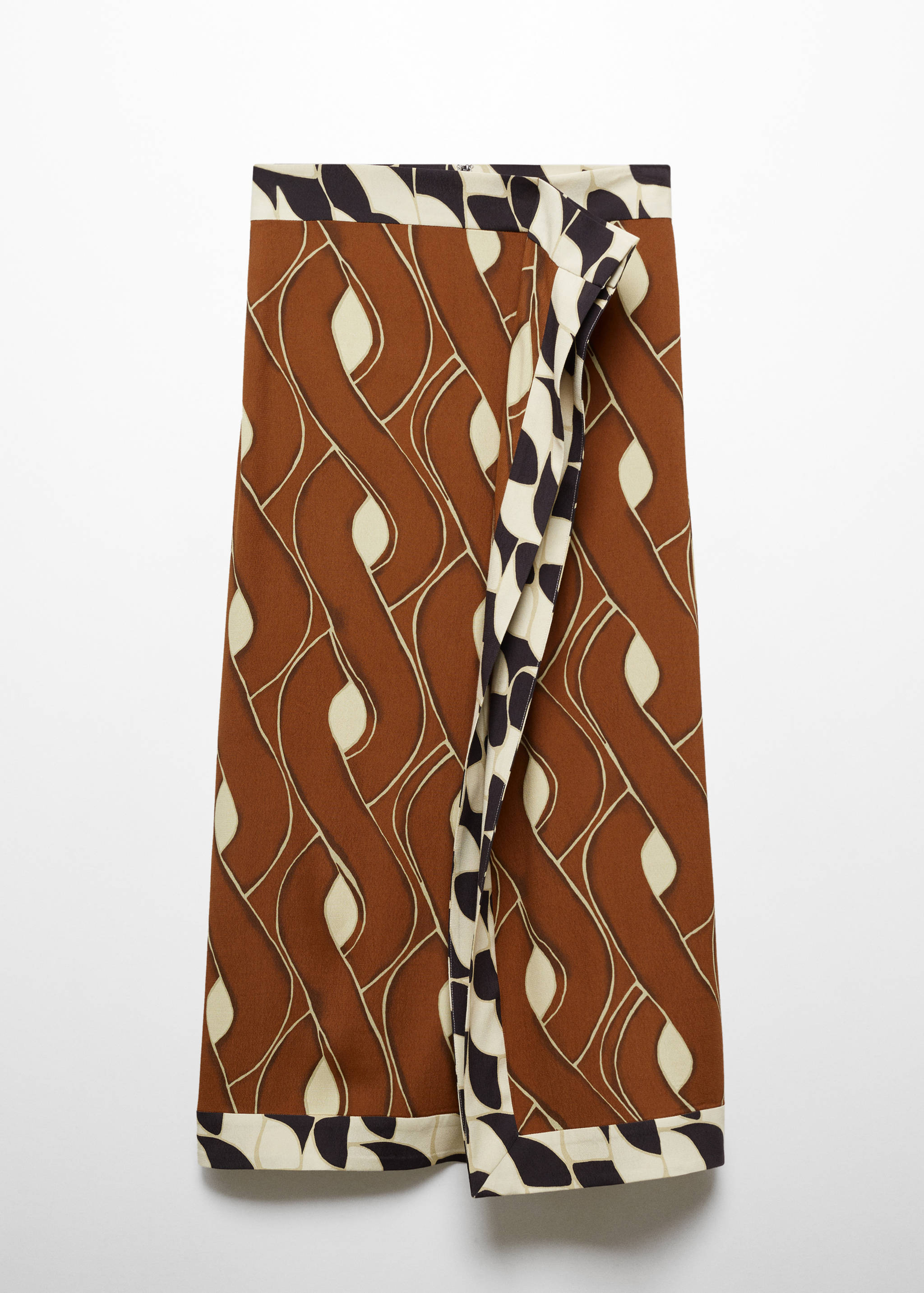 Saia estampada com folho - Artigo sem modelo