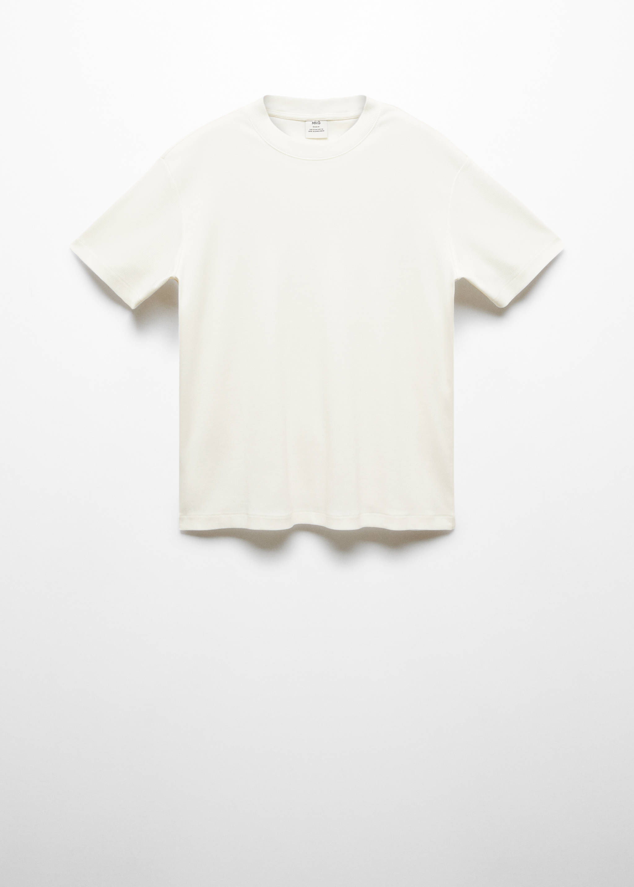 Camiseta regular fit algodón - Artículo sin modelo