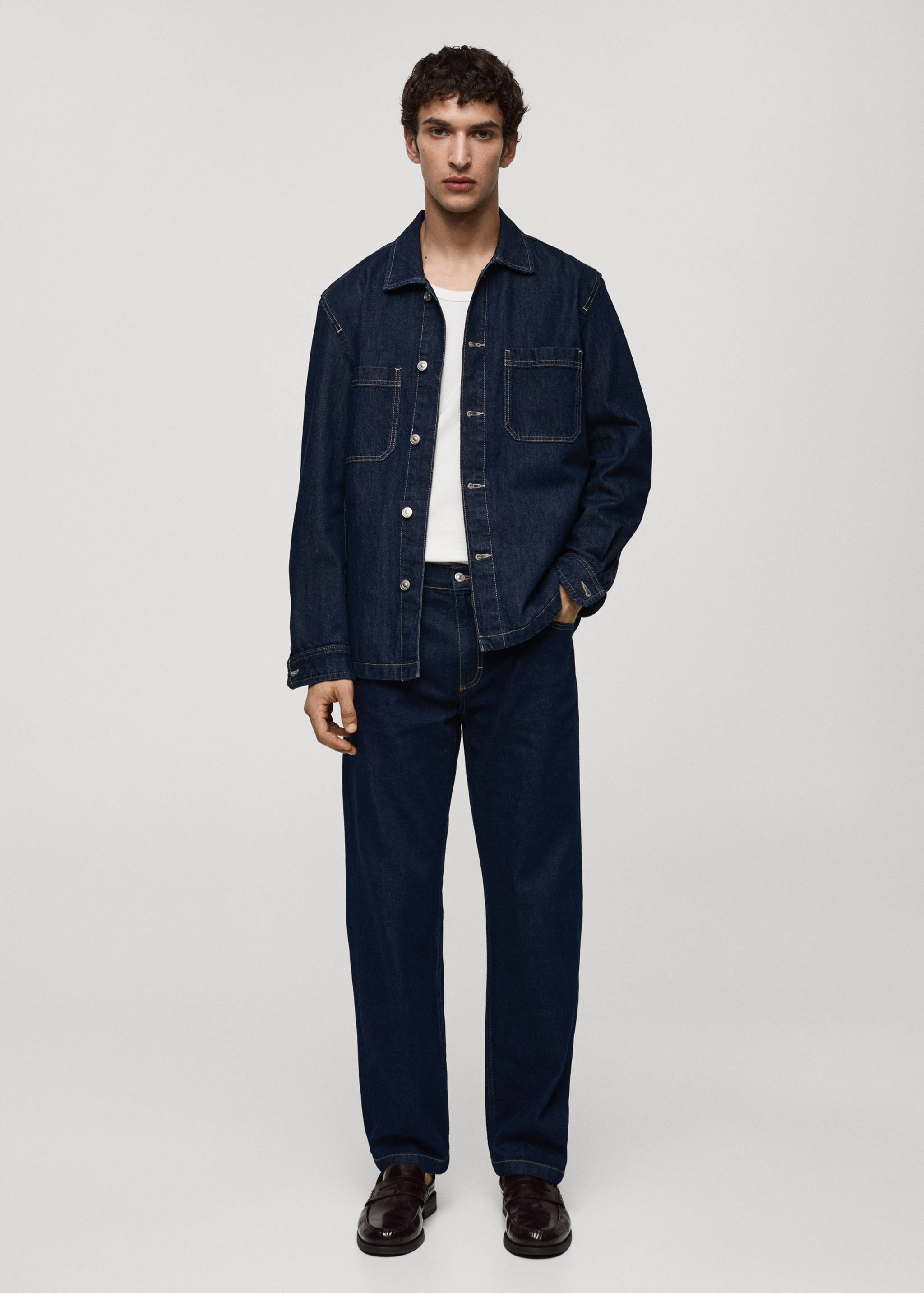 Trägershirt aus Baumwolle - Allgemeine Ansicht