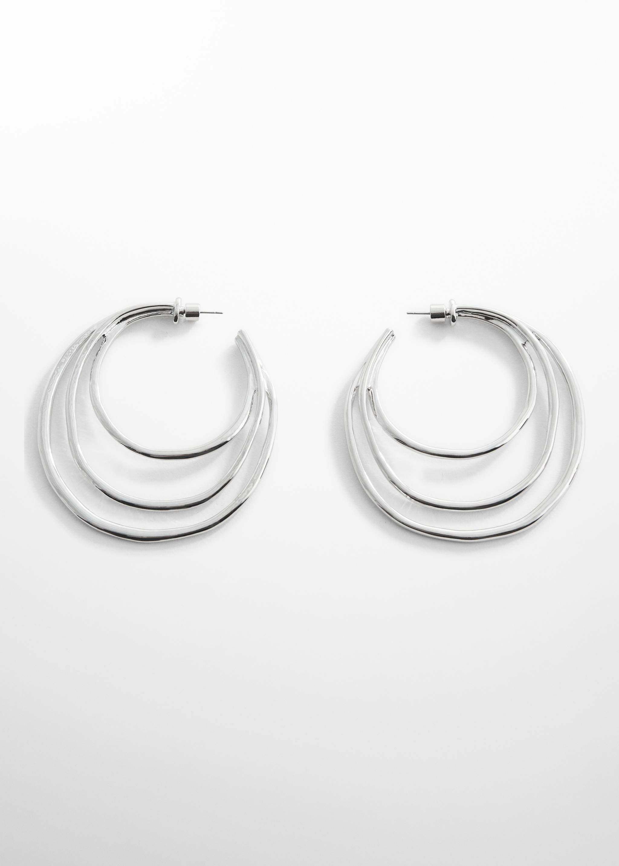 Three hoop earrings - Article without model