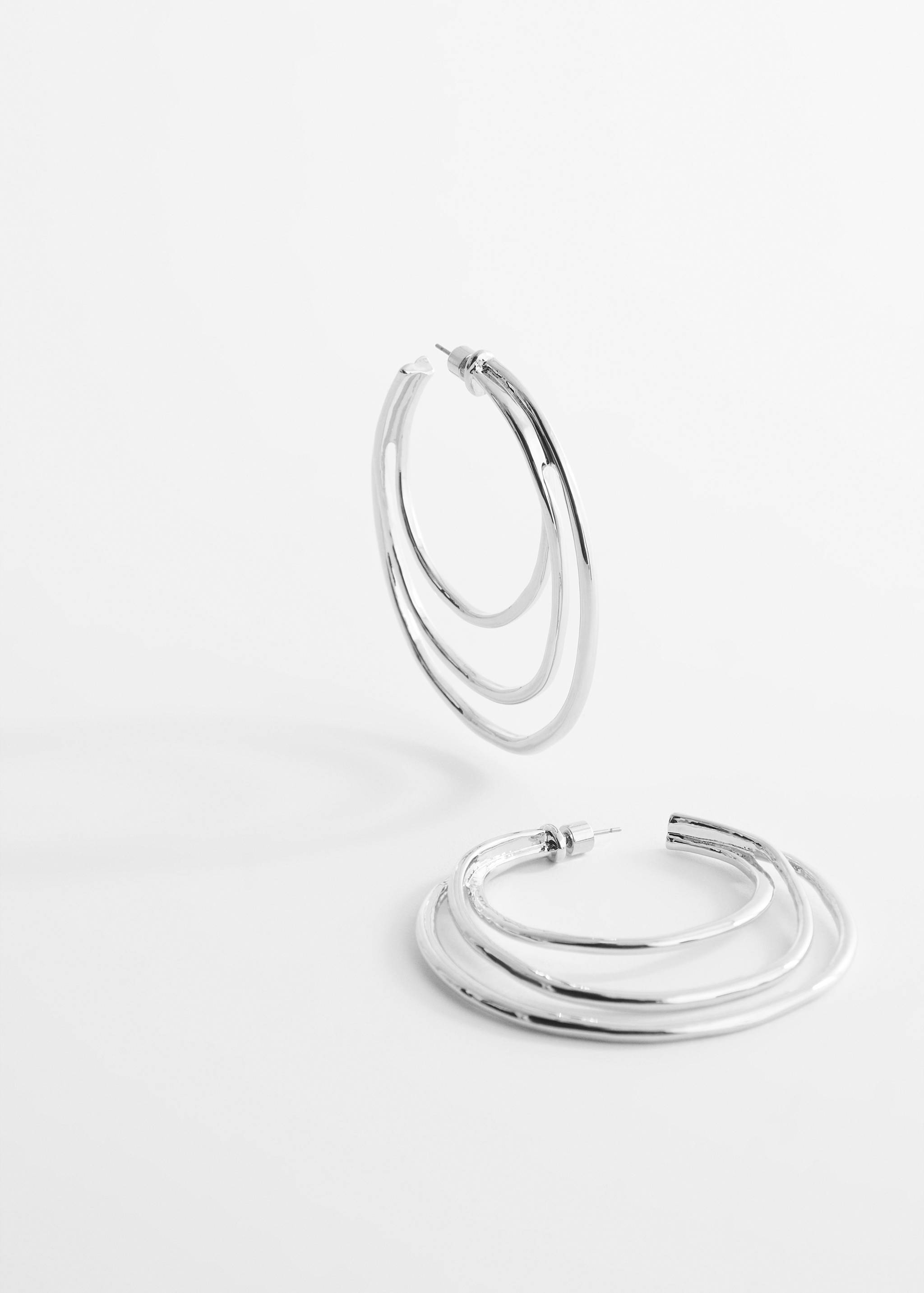 Three hoop earrings - Details of the article 1