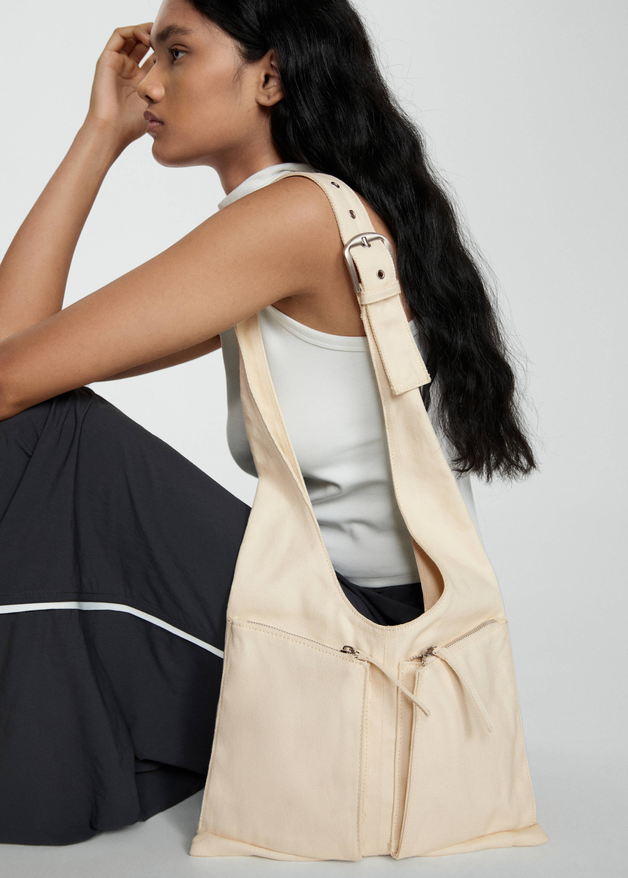 Bossa denim butxaques - Pla general