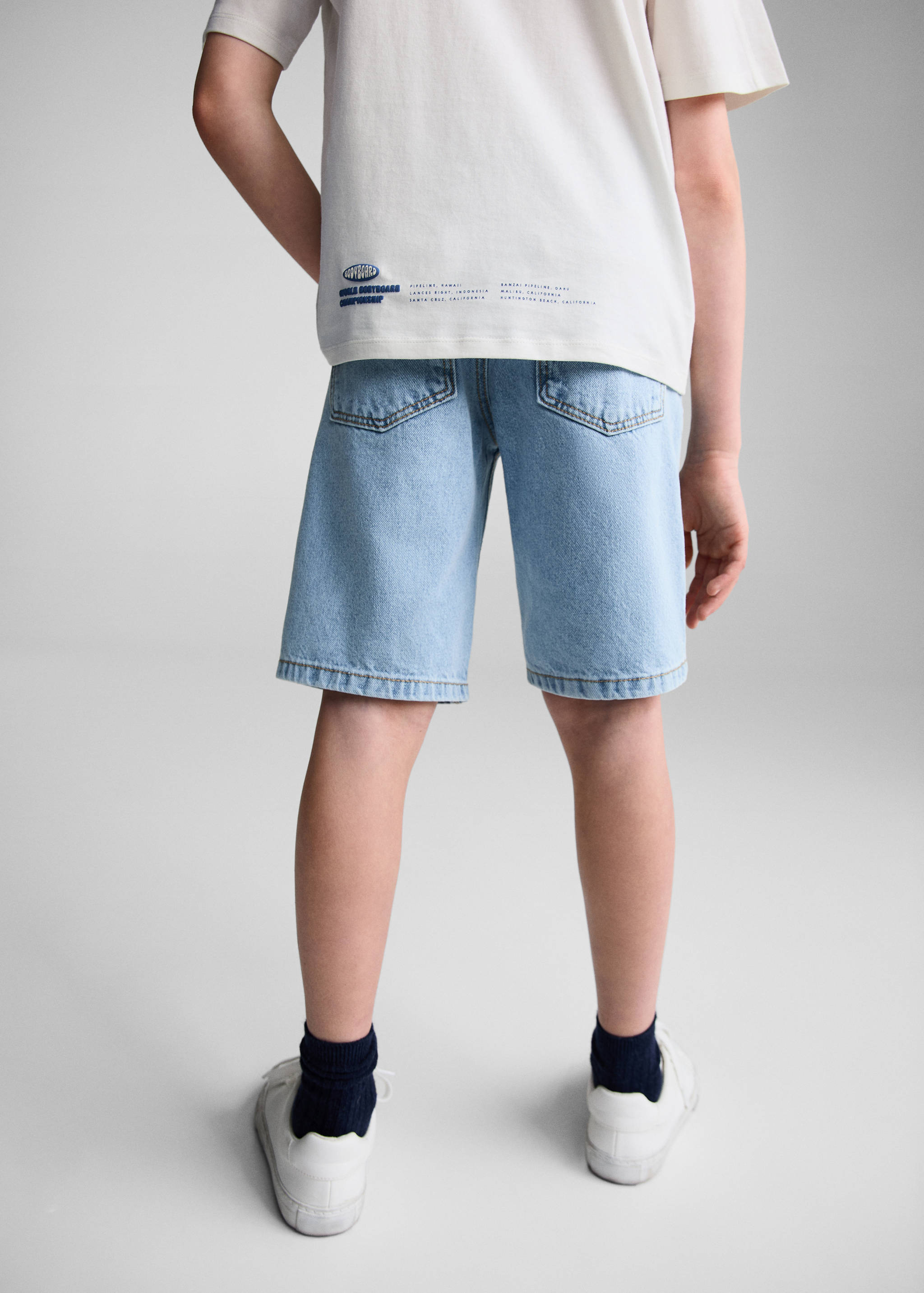 Printed cotton-blend T-shirt - Details of the article 3