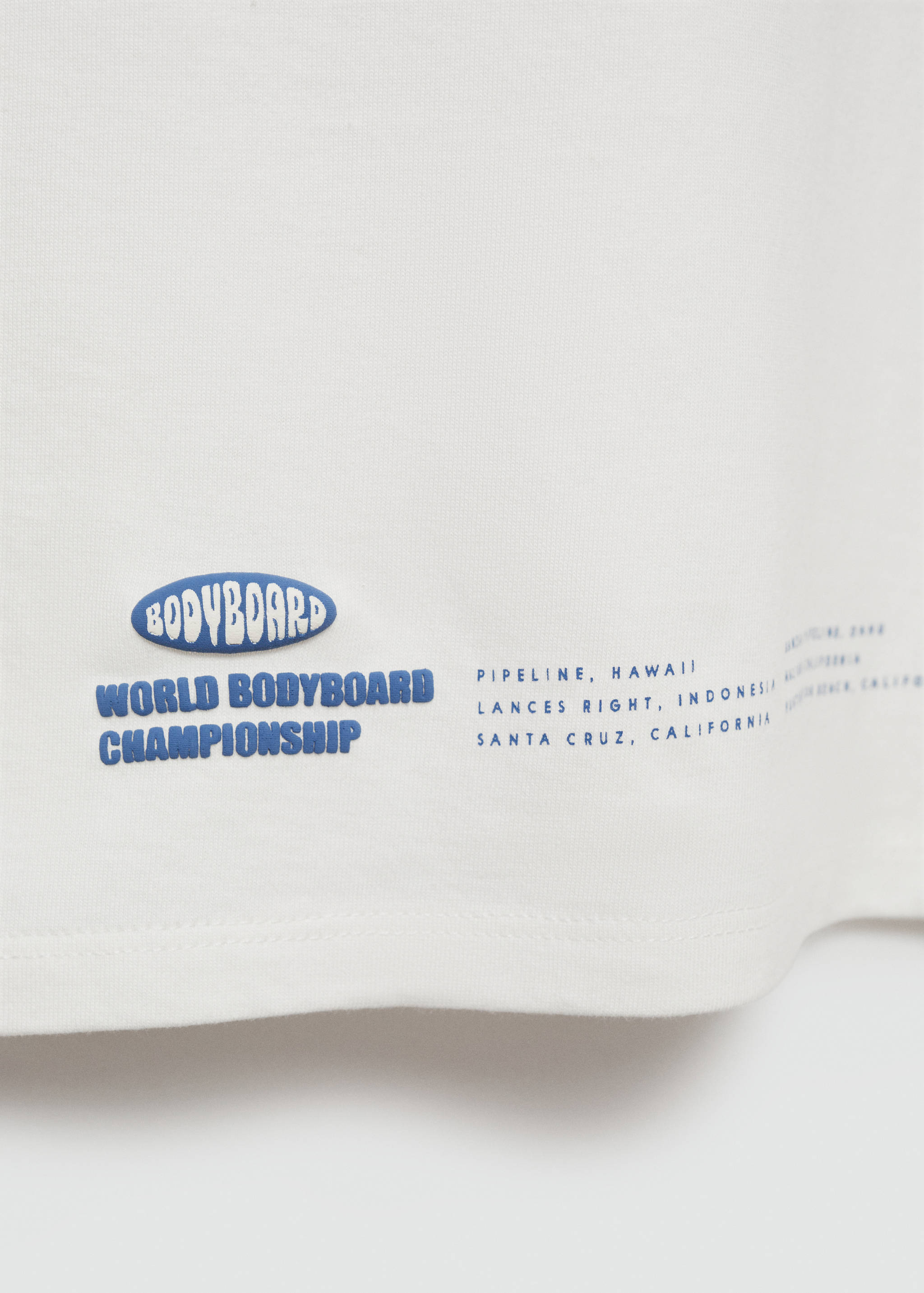 Printed cotton-blend T-shirt - Details of the article 0