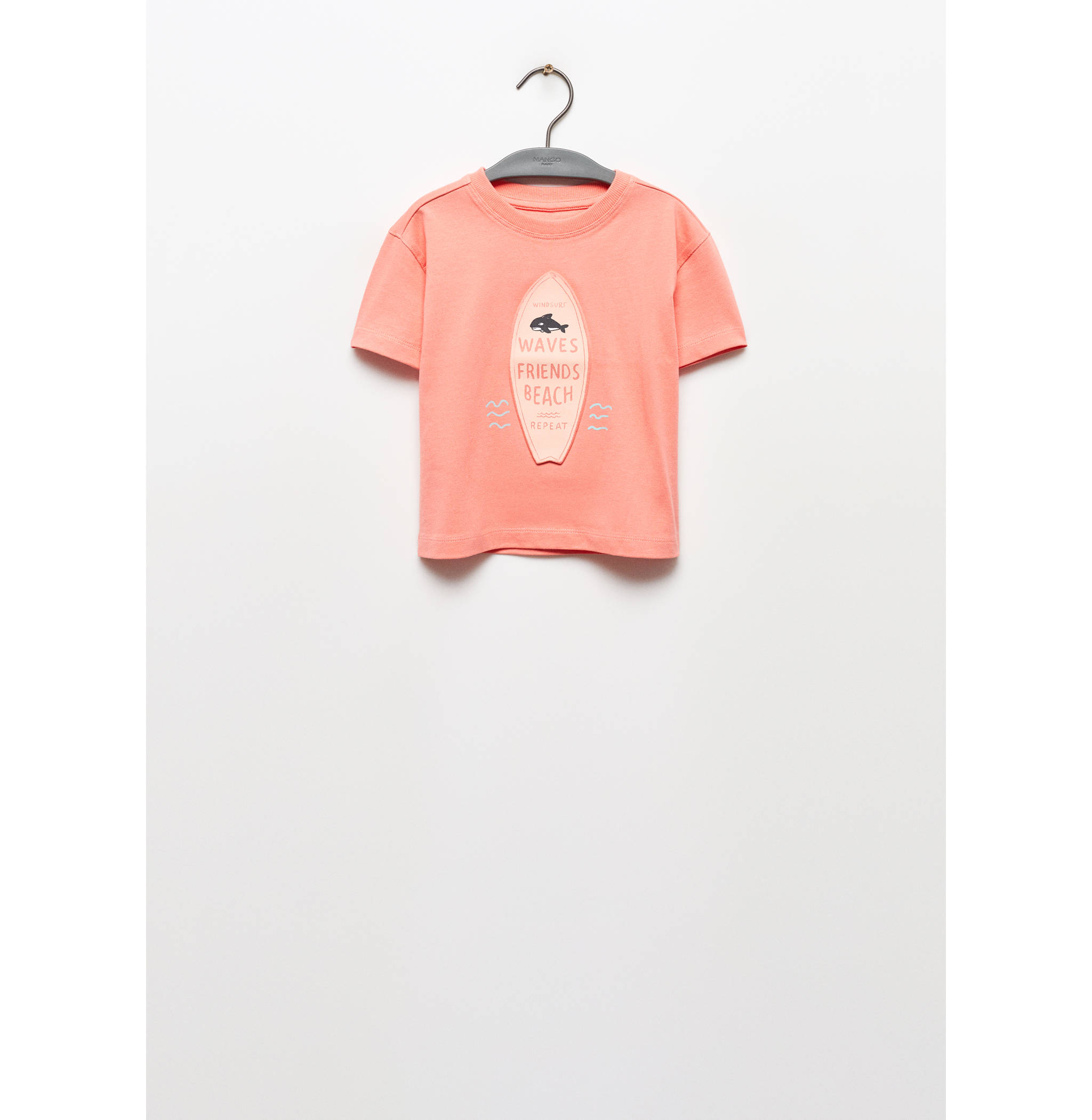 T-shirt coton message imprimé - Article sans modèle
