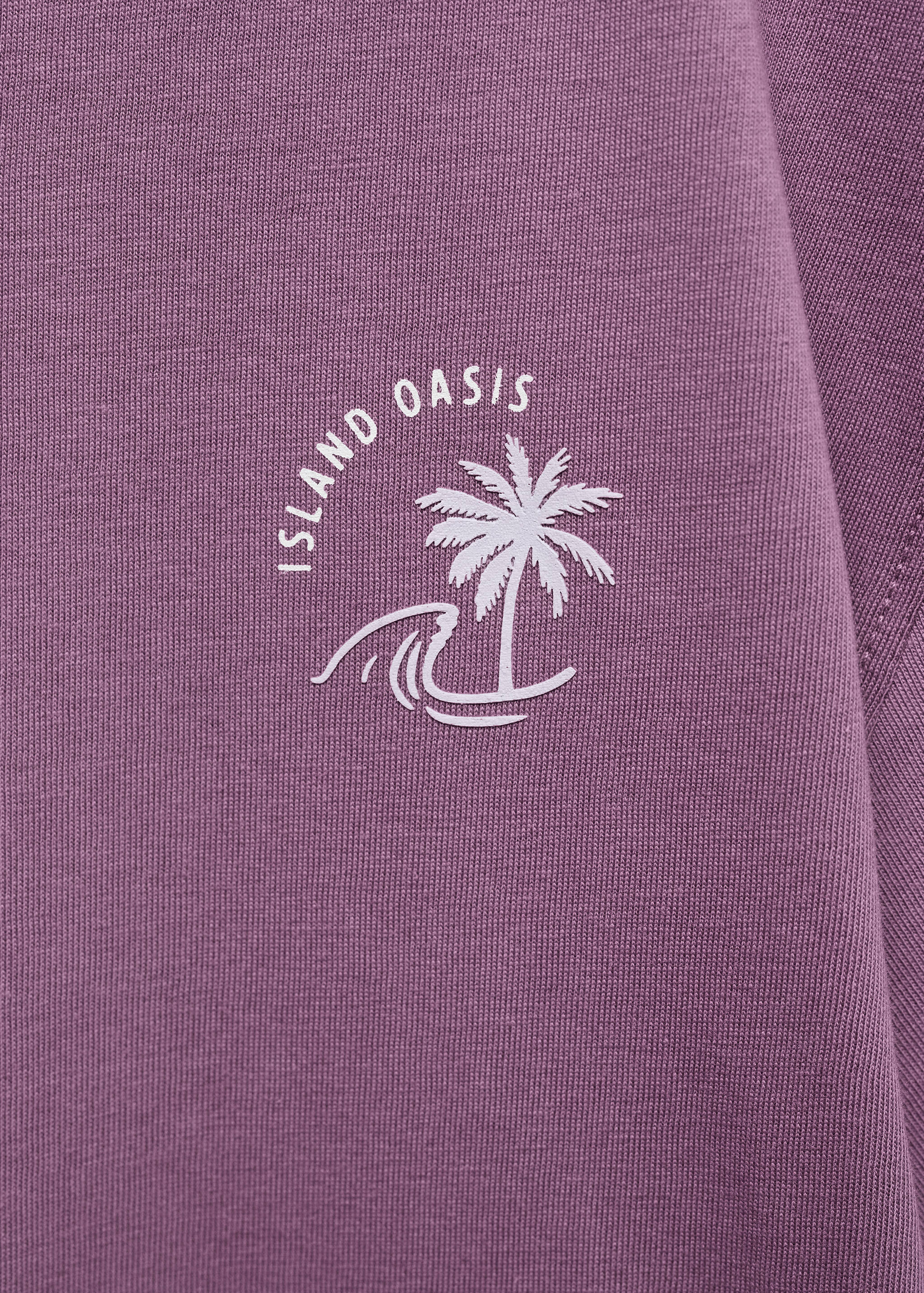 Bedrucktes Baumwoll-T-Shirt - Detail des Artikels 8