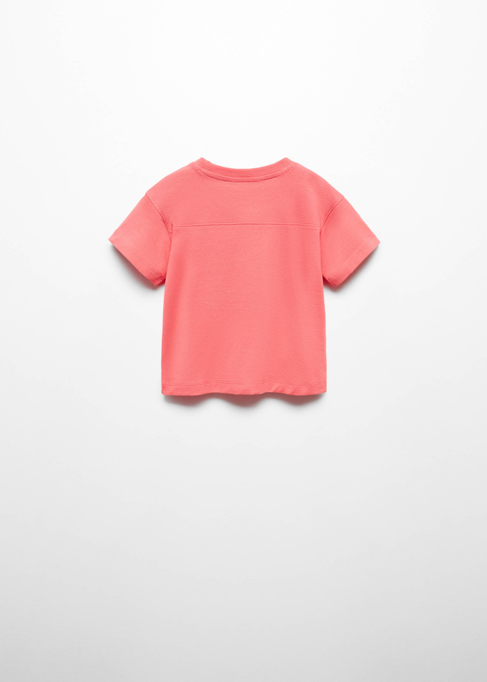 Printed cotton-blend T-shirt - Reverse of the article