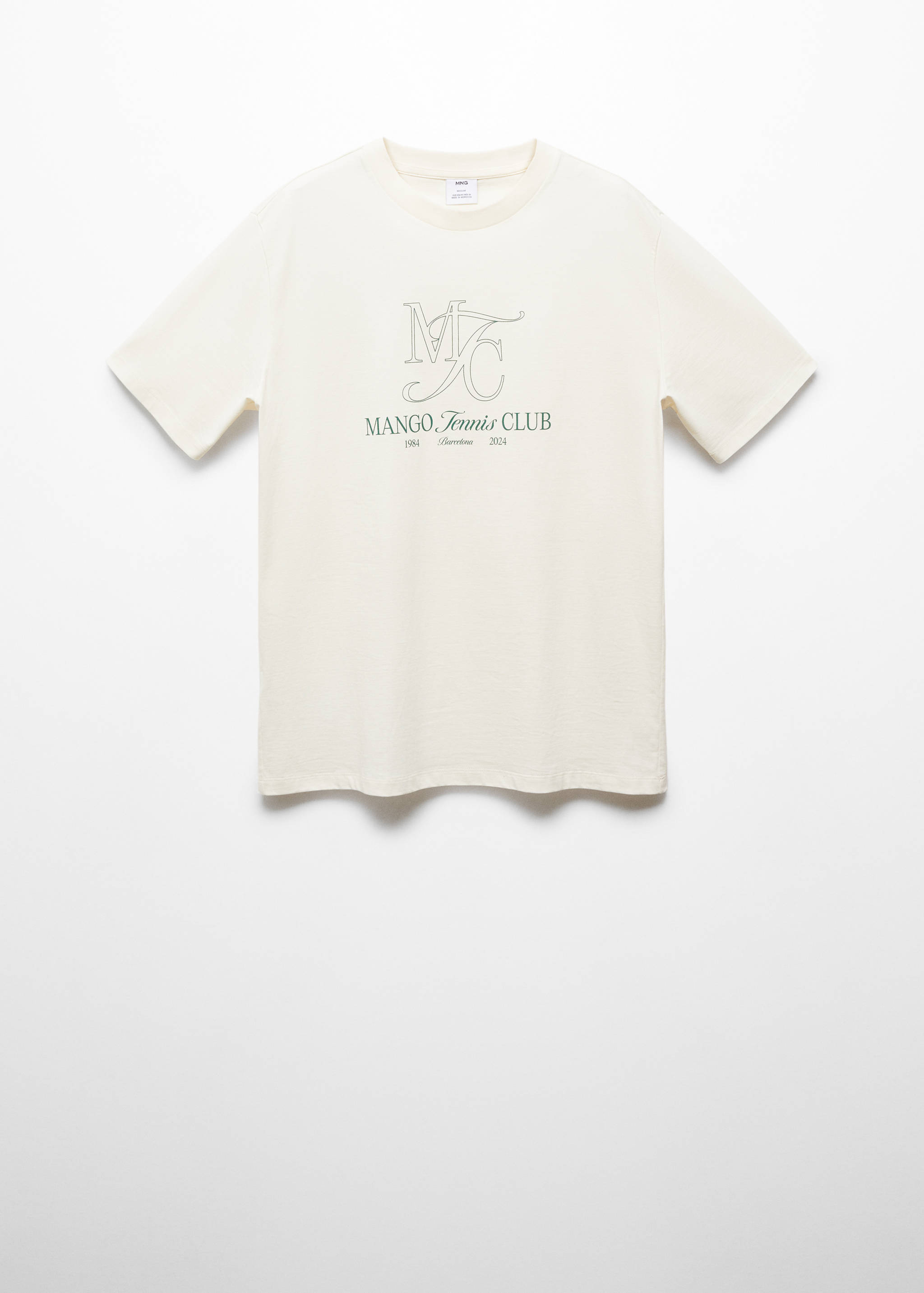 100% cotton printed t-shirt - Article without model