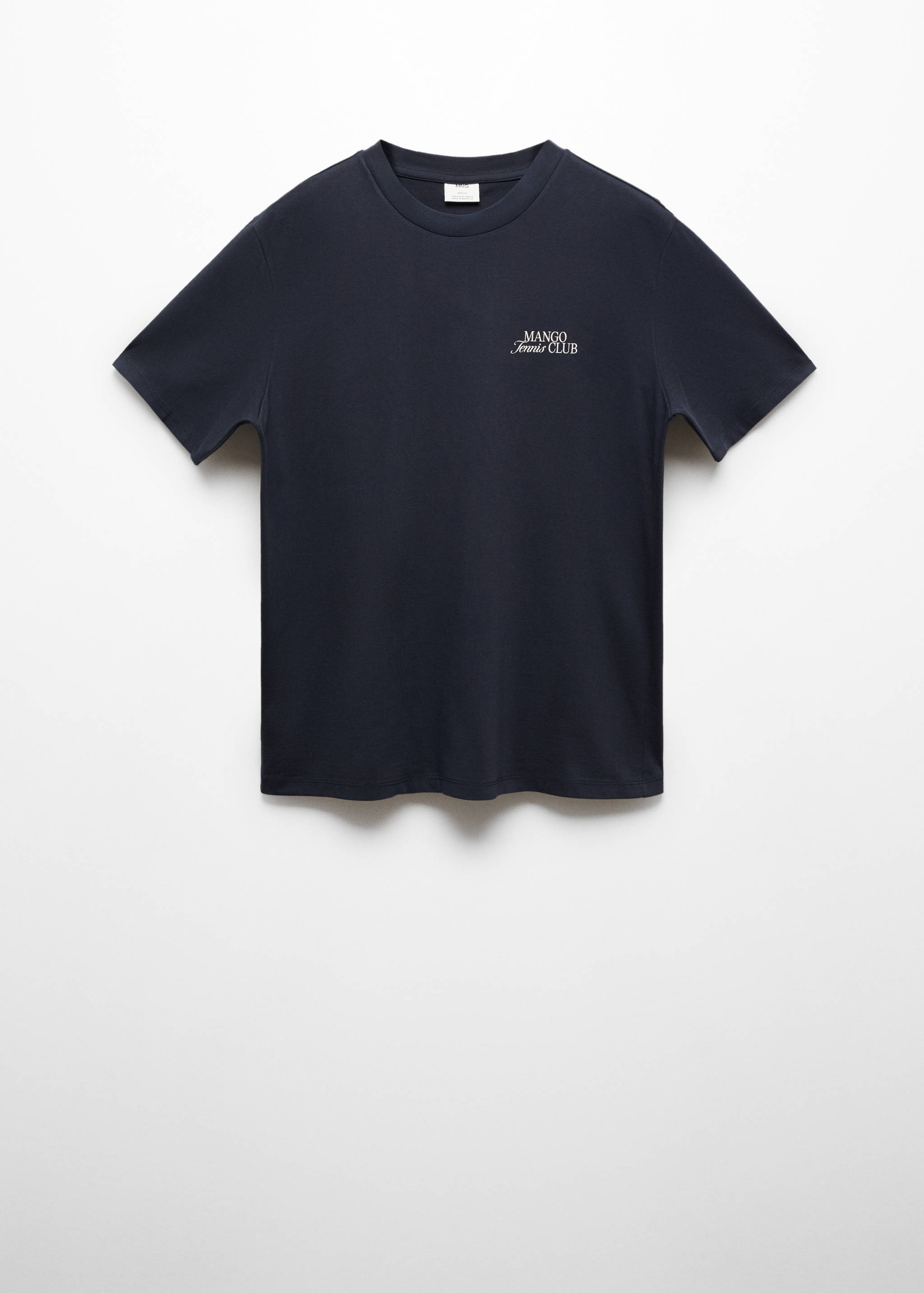 Gemustertes Regular-Fit-T-Shirt aus Baumwolle - Artikel ohne Model