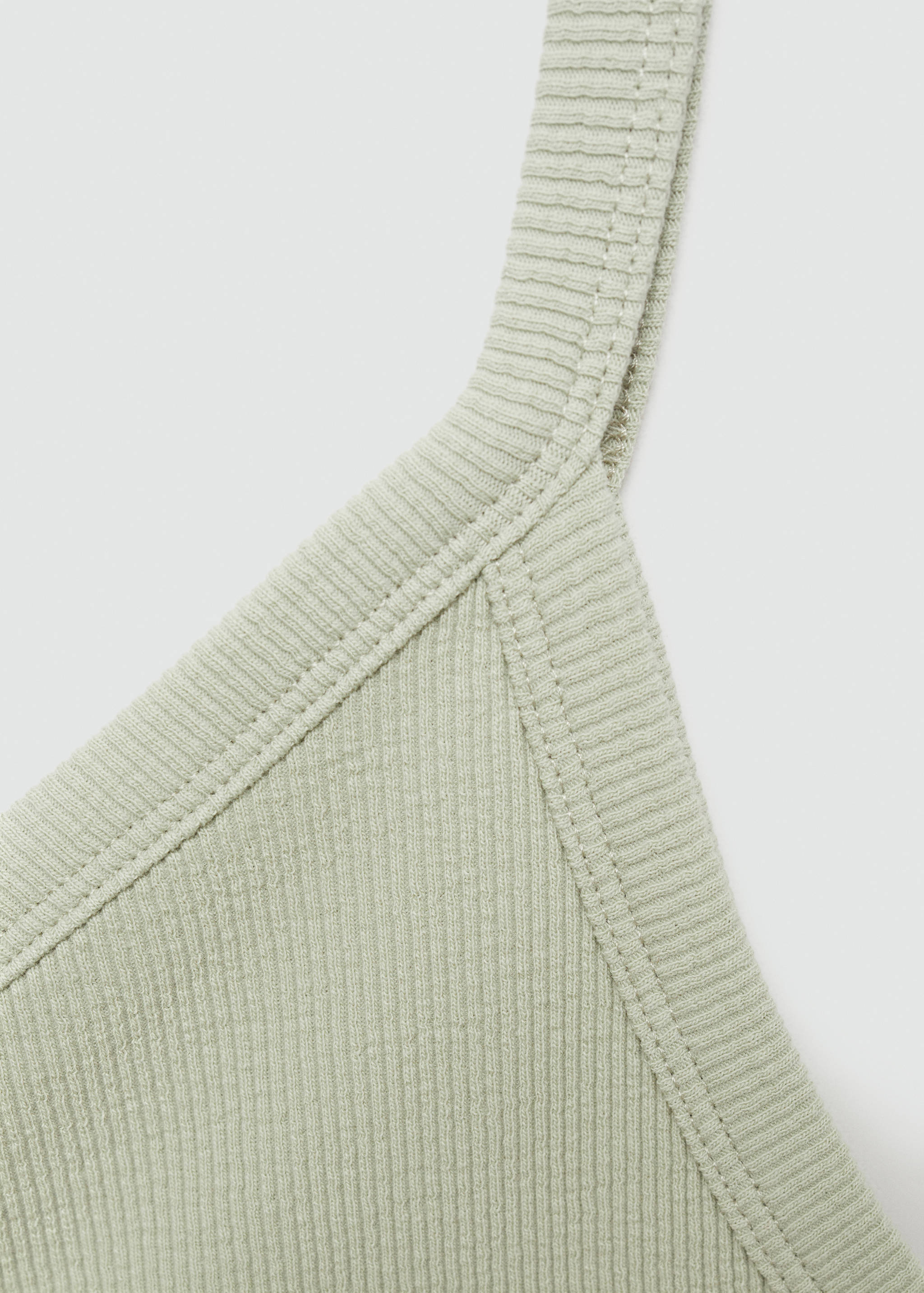 Asymmetrical crop top - Details of the article 0