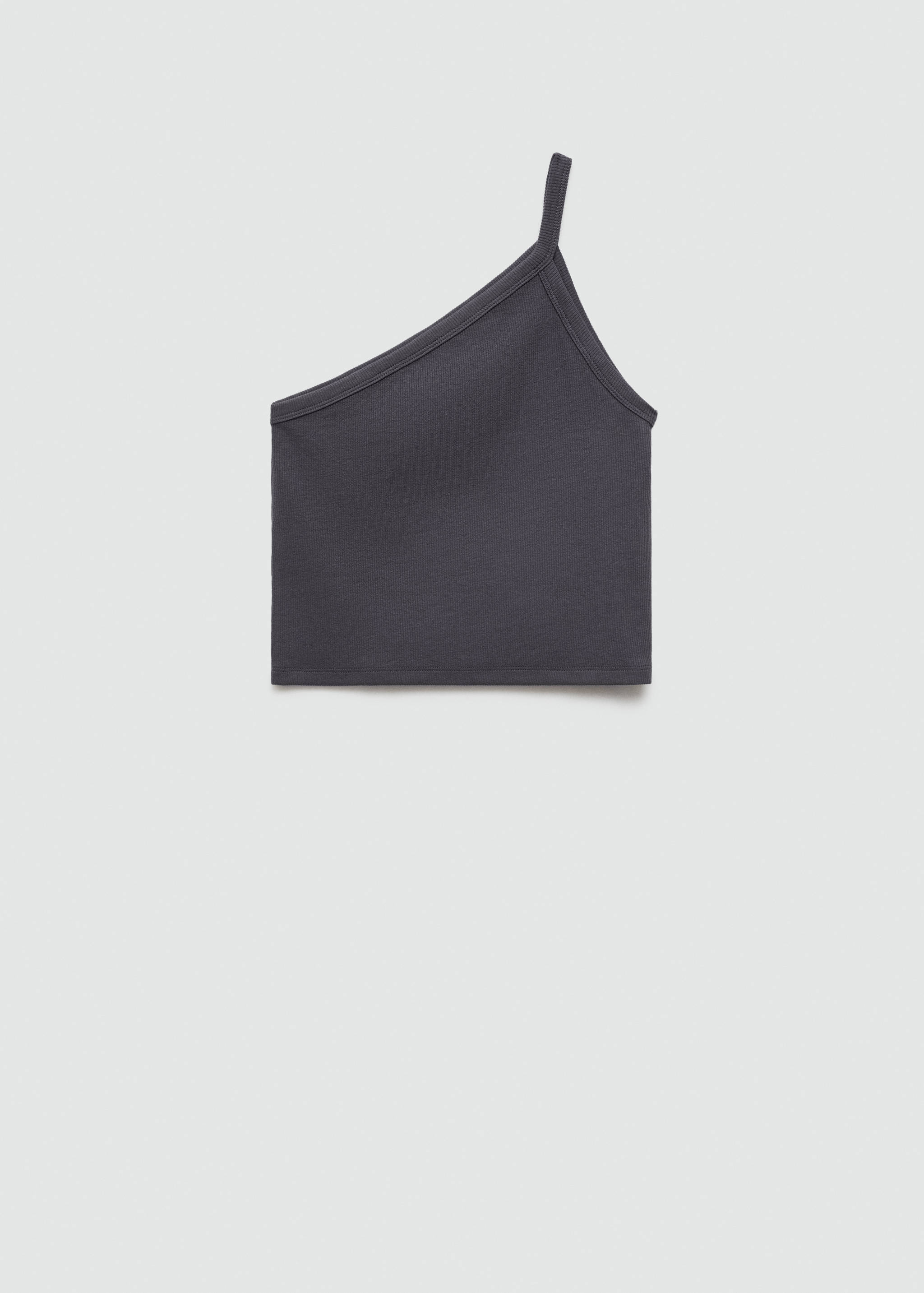 Asymmetrical crop top - Article without model